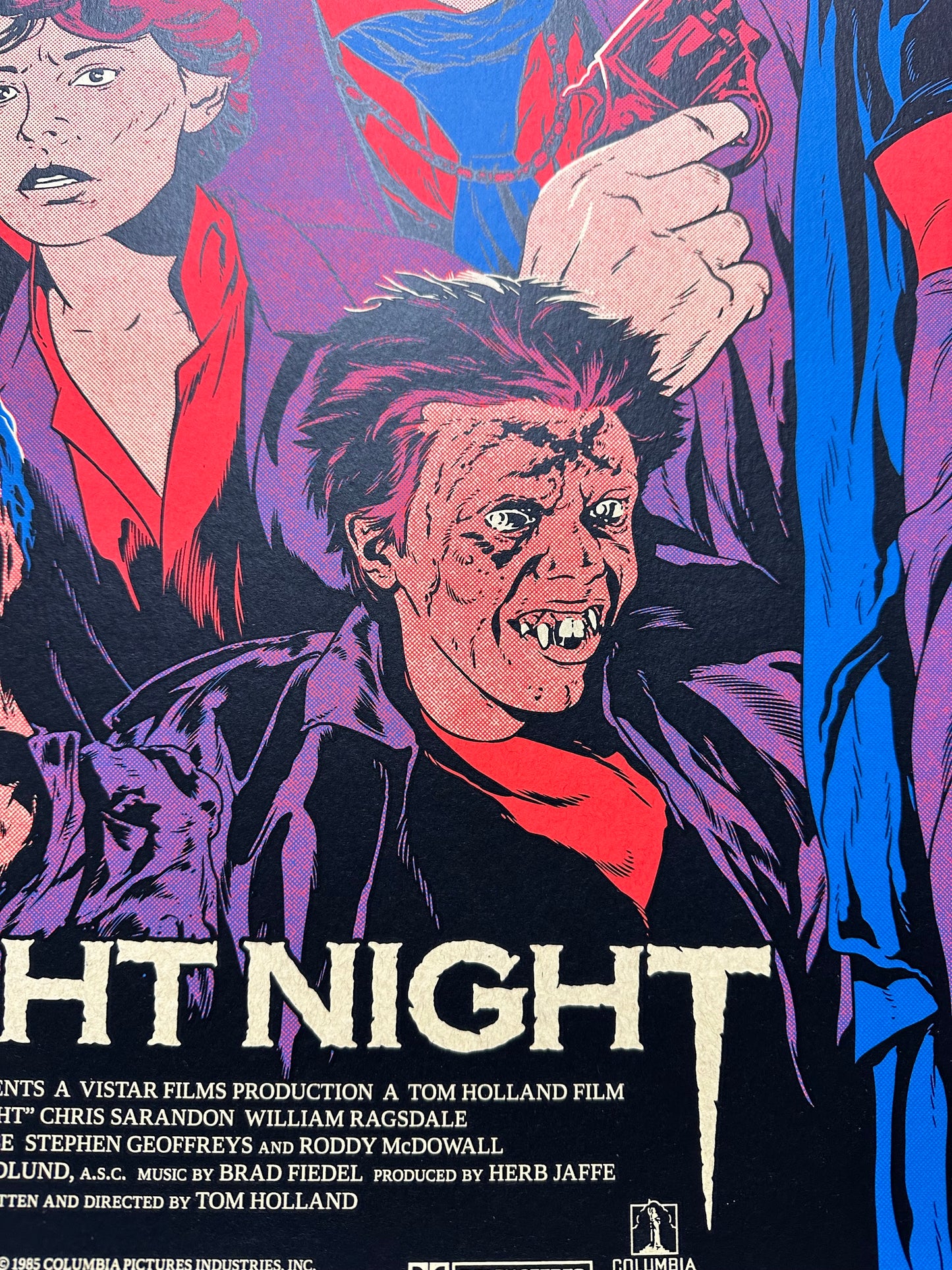 Johnny Dombrowski - Fright Night 24x36 movie poster - detail image 6