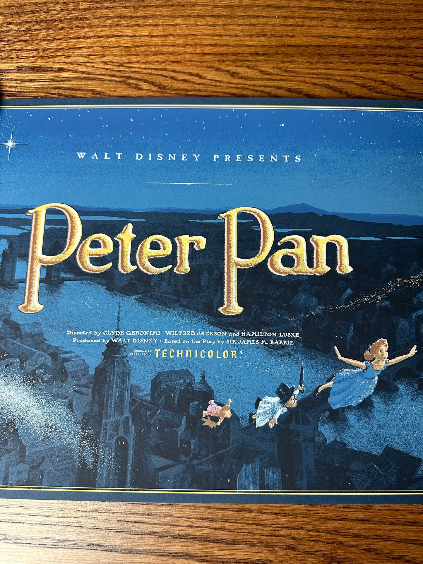 JC Richard - Peter Pan 36x12 movie poster - detail image 2