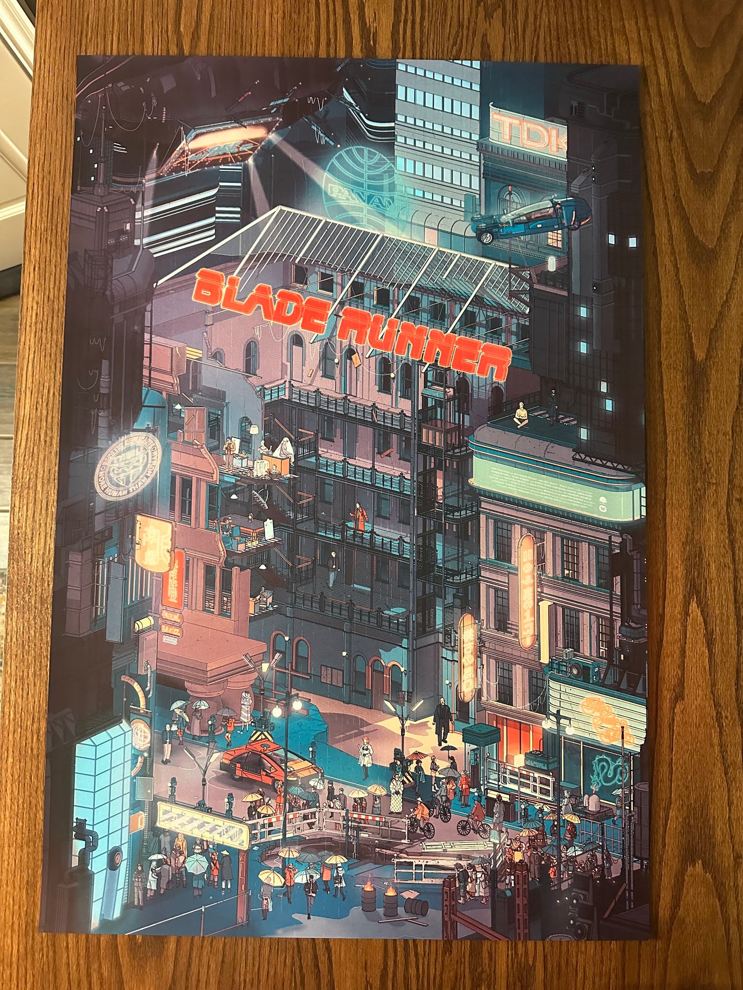 Doug John Miller - Blade Runner 24x36 movie poster