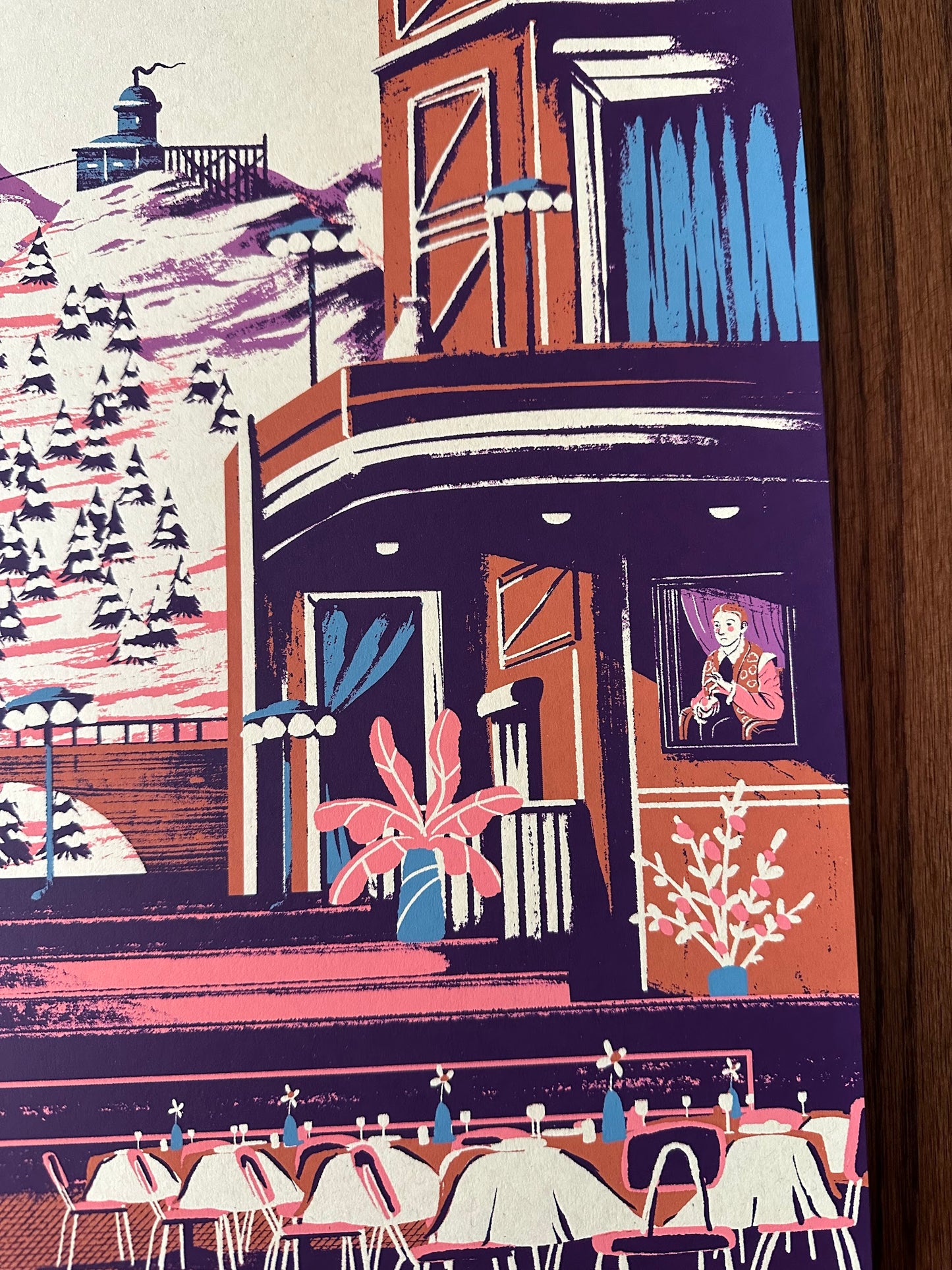 Marie Bergeron - The Grand Budapest Hotel 24x36 movie poster - detail image 6