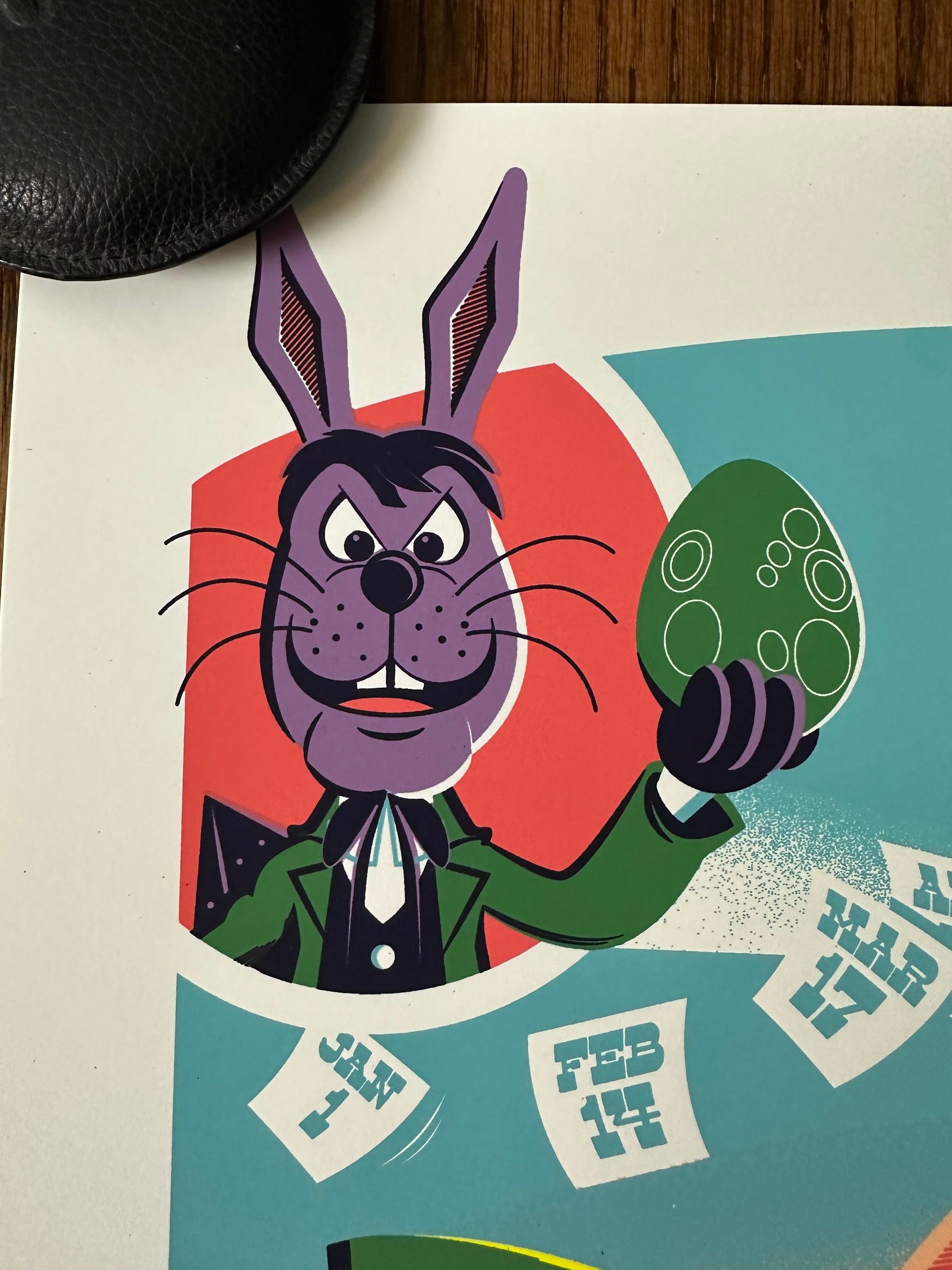 Dave Perillo - Here Comes Peter Cottontail 18x24 movie poster - detail image 3