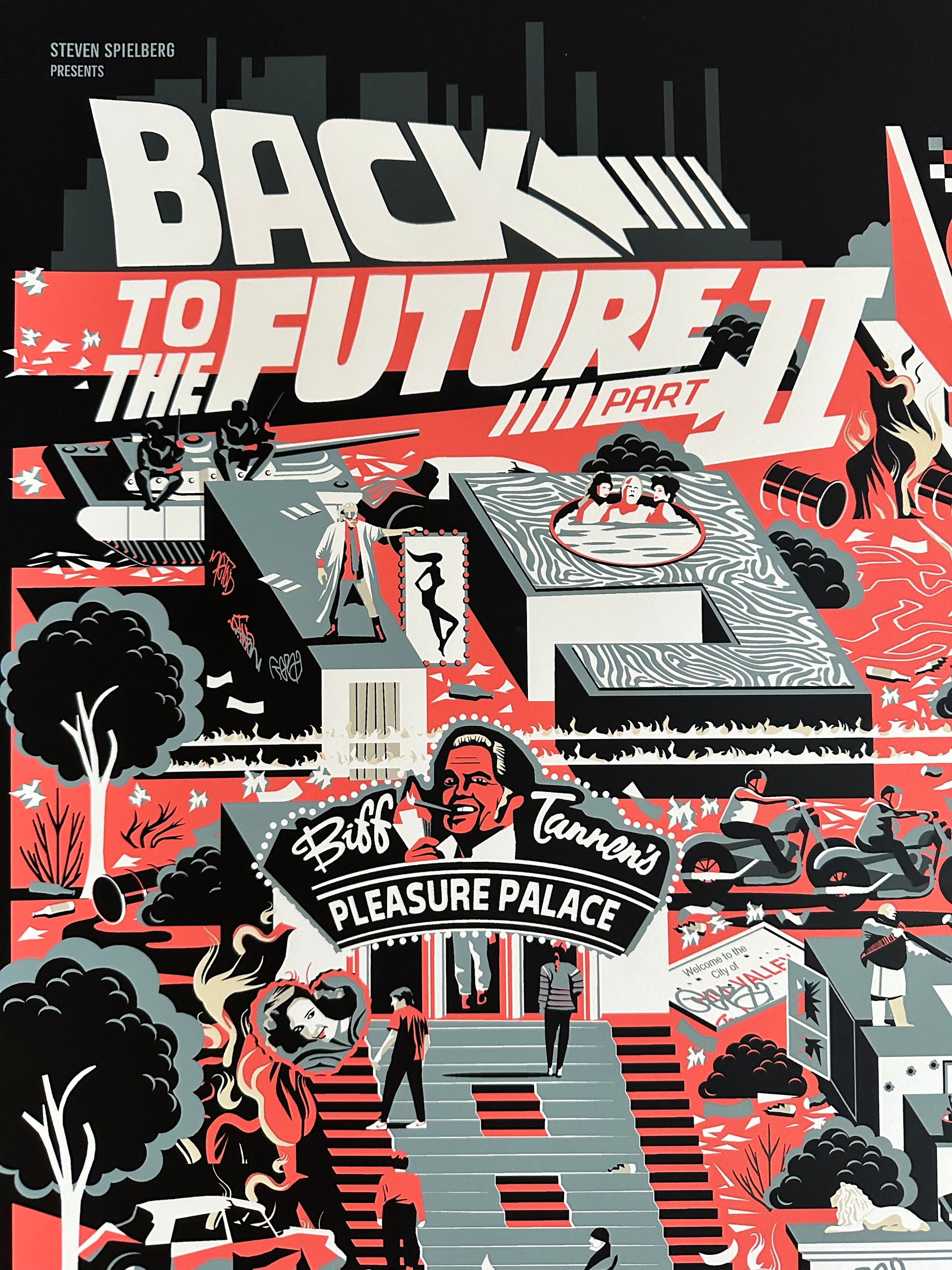 Adam Simpson - Back to the Future Part II 36x24 movie poster - detail image 3