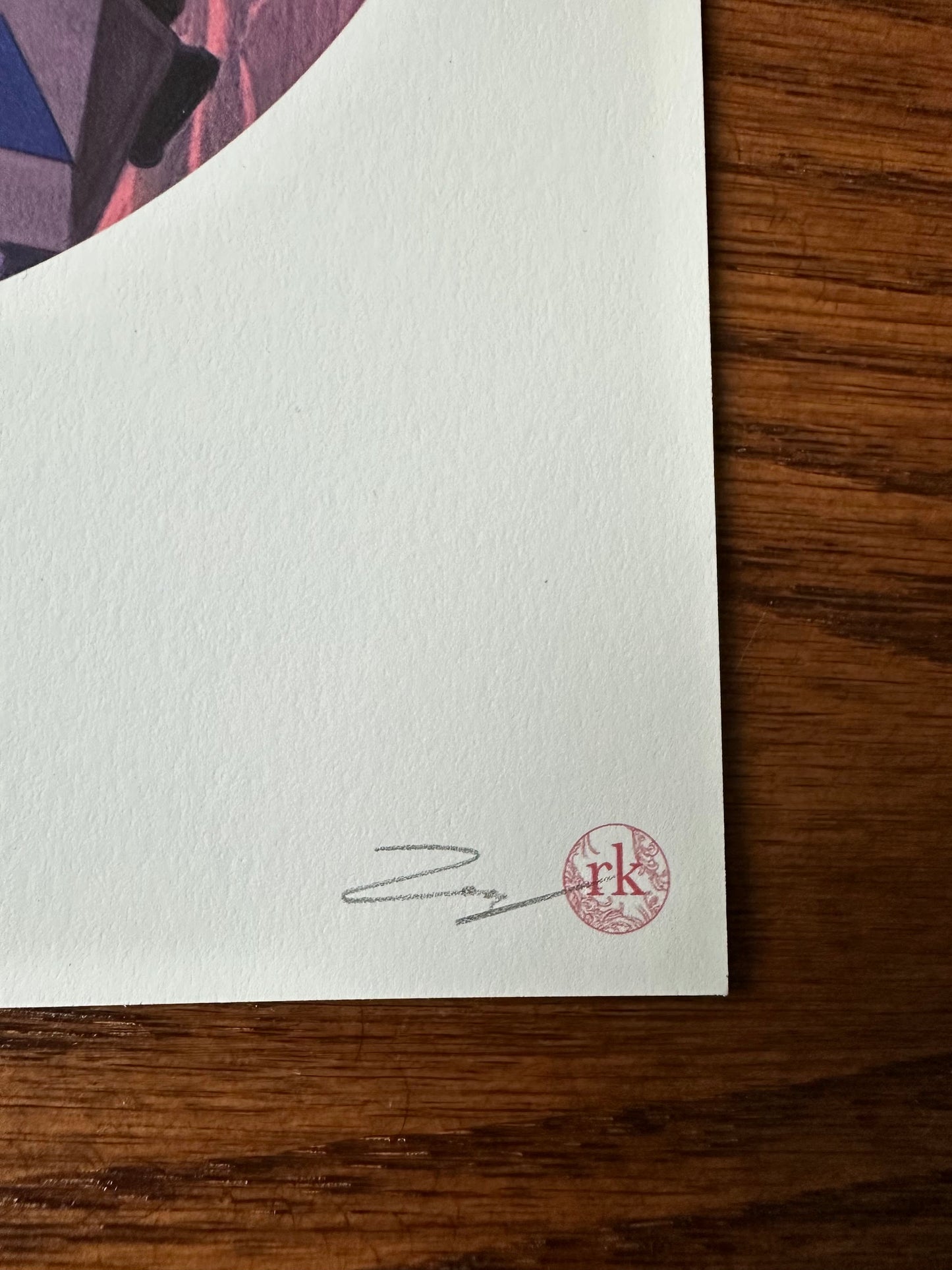 Rory Kurtz - The Mandalorian "The Way" Portrait 8x10 art print - detail image 4