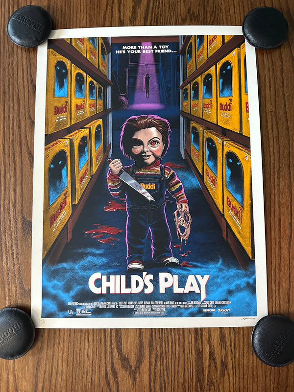 Ghoulish Gary - Child's Play - 18x24 - Limited Edition Poster