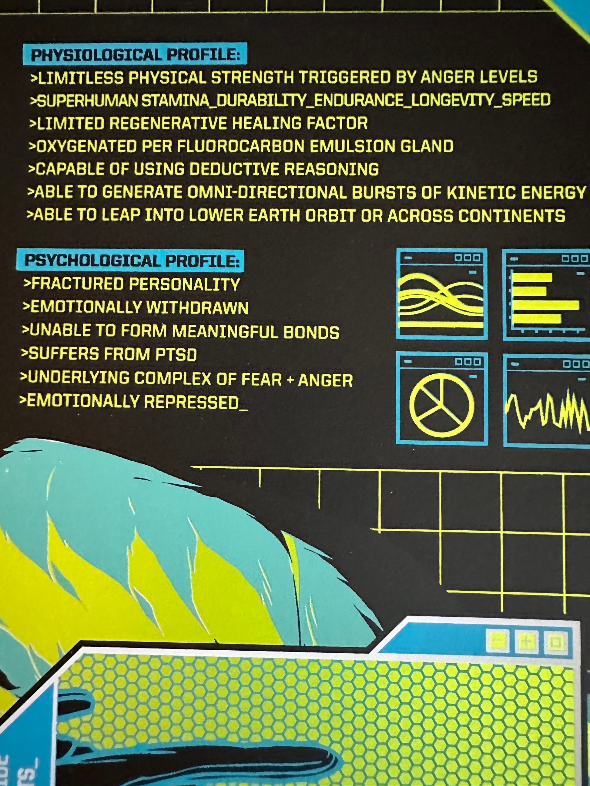 Anthony Petrie - Shield Files Hulk 18x24 movie poster - detail image 7