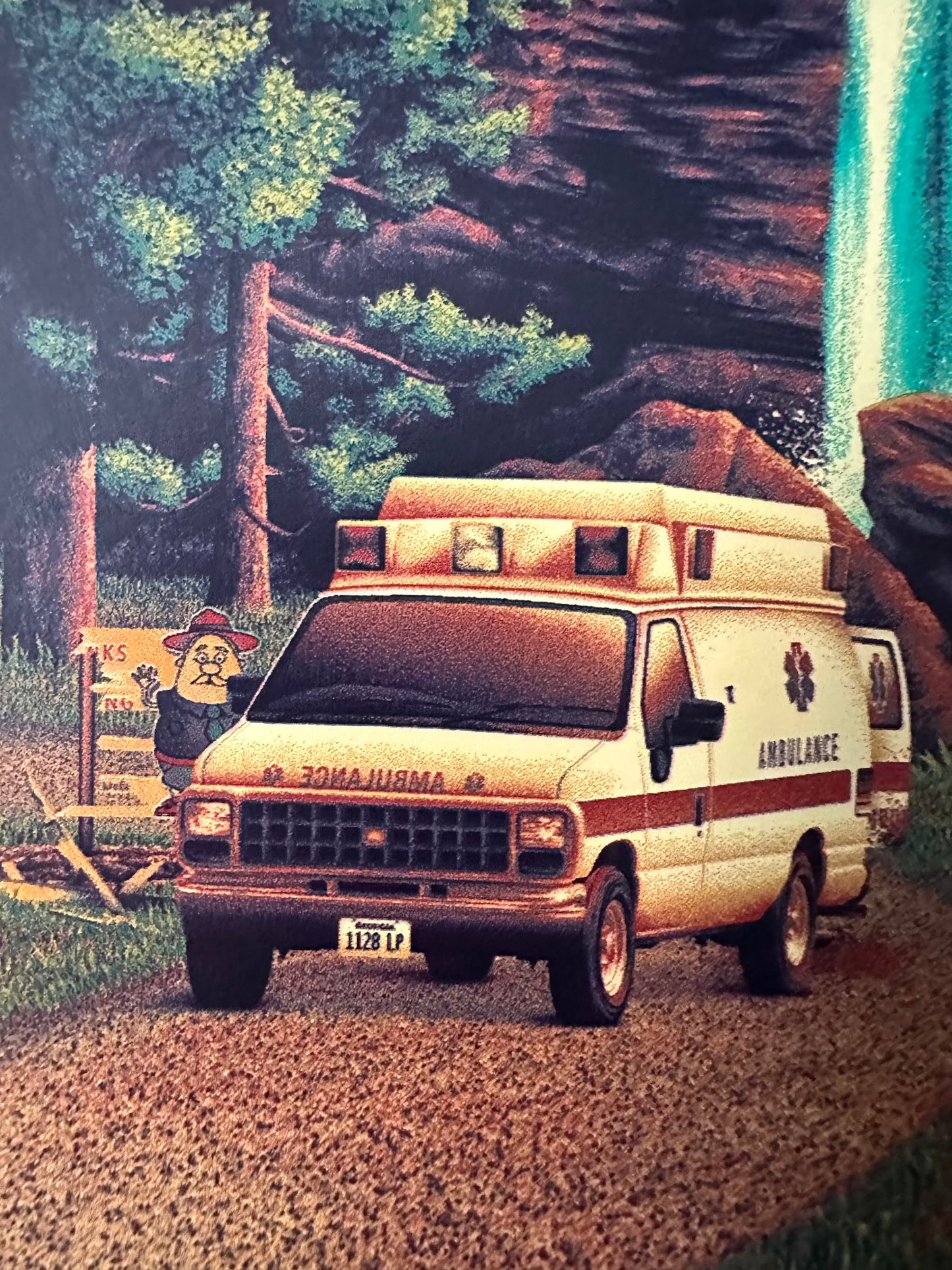 Tom Coupland - Cocaine Bear 16x24 movie poster - detail image 5