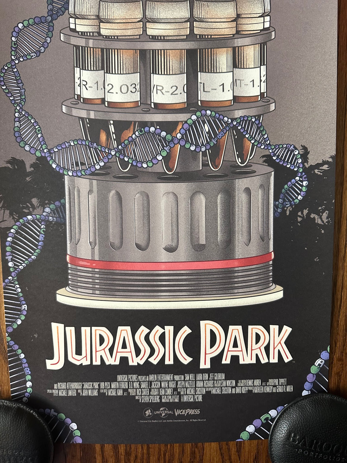 Mark Bell - Jurassic Park Variant - 12x36 - Limited Edition Poster