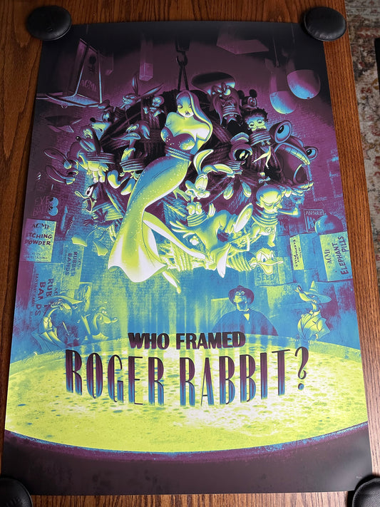Kevin Wilson - Who Framed Roger Rabbit 24x36 movie poster