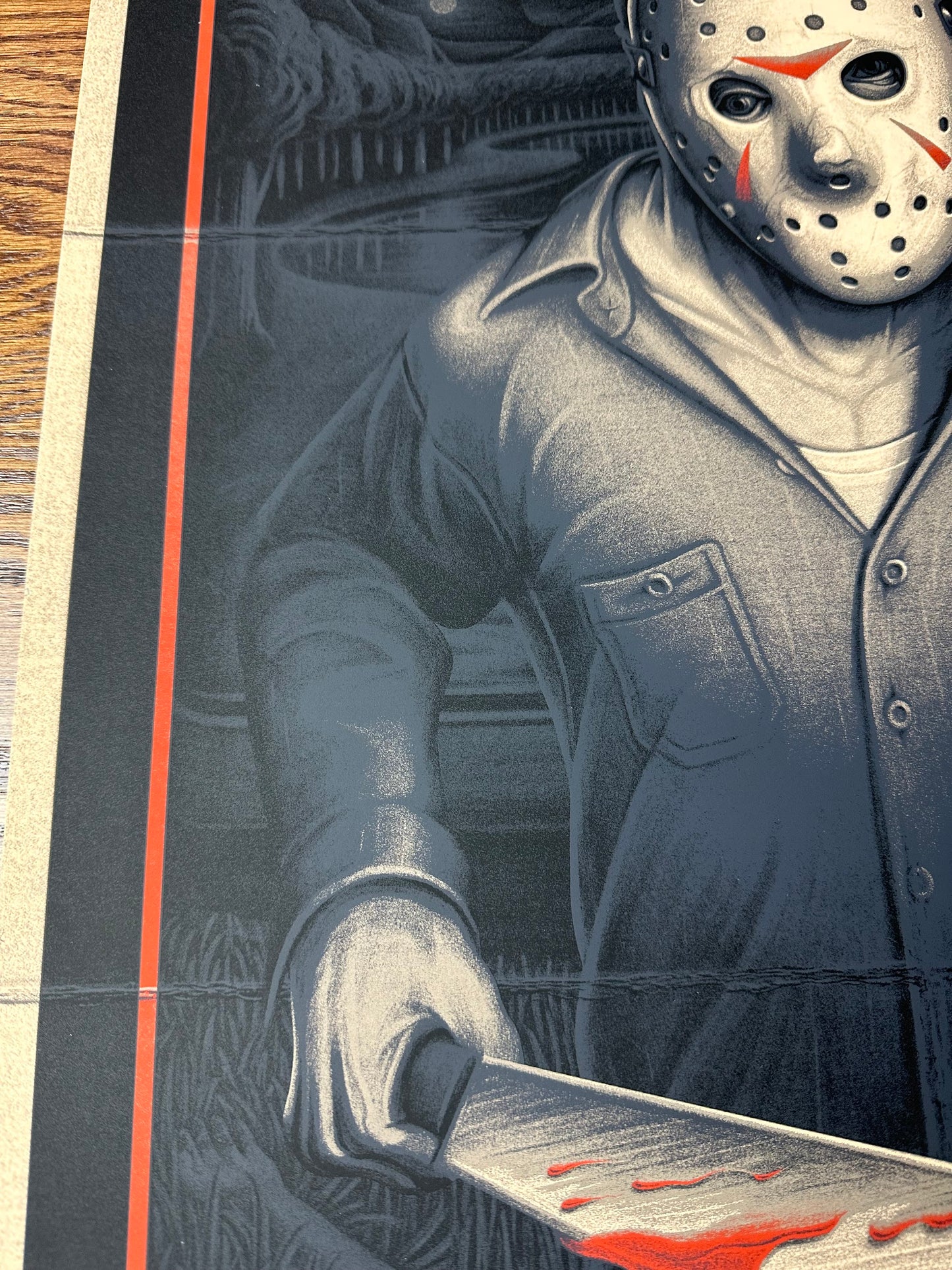 Melvin Mago - Friday the 13th Part 3 18x24 movie poster - detail image 4