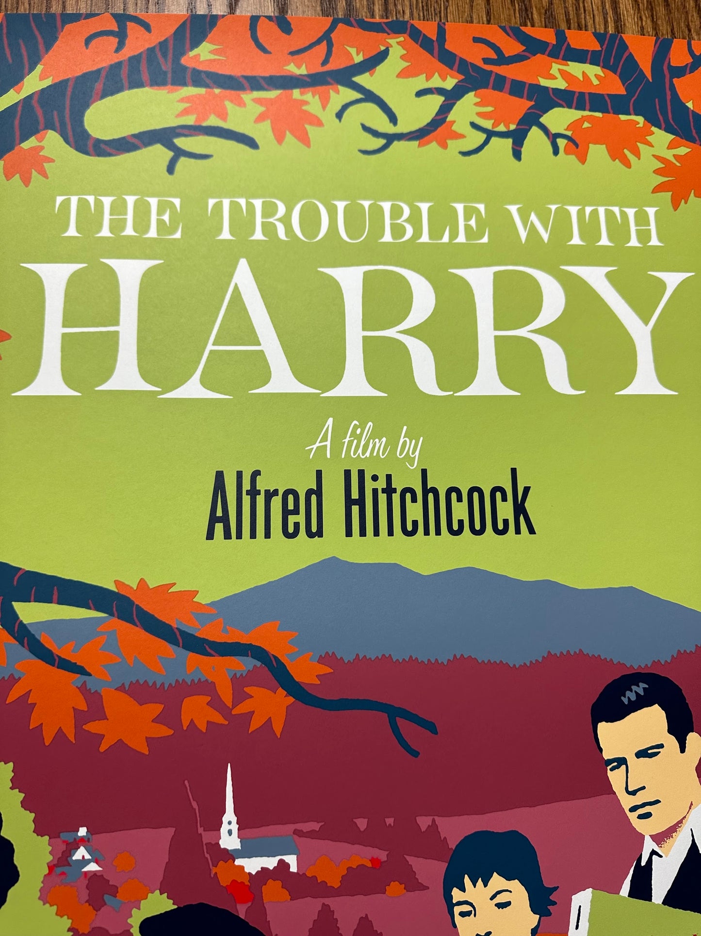 David Merveille - The Trouble with Harry Variant 24x36 movie poster - detail image 6