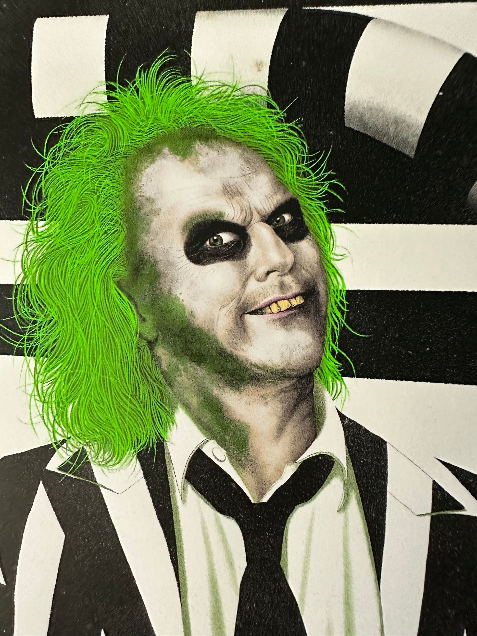 Jason Raish - Beetlejuice Beetlejuice 24x36 movie poster - detail image 2