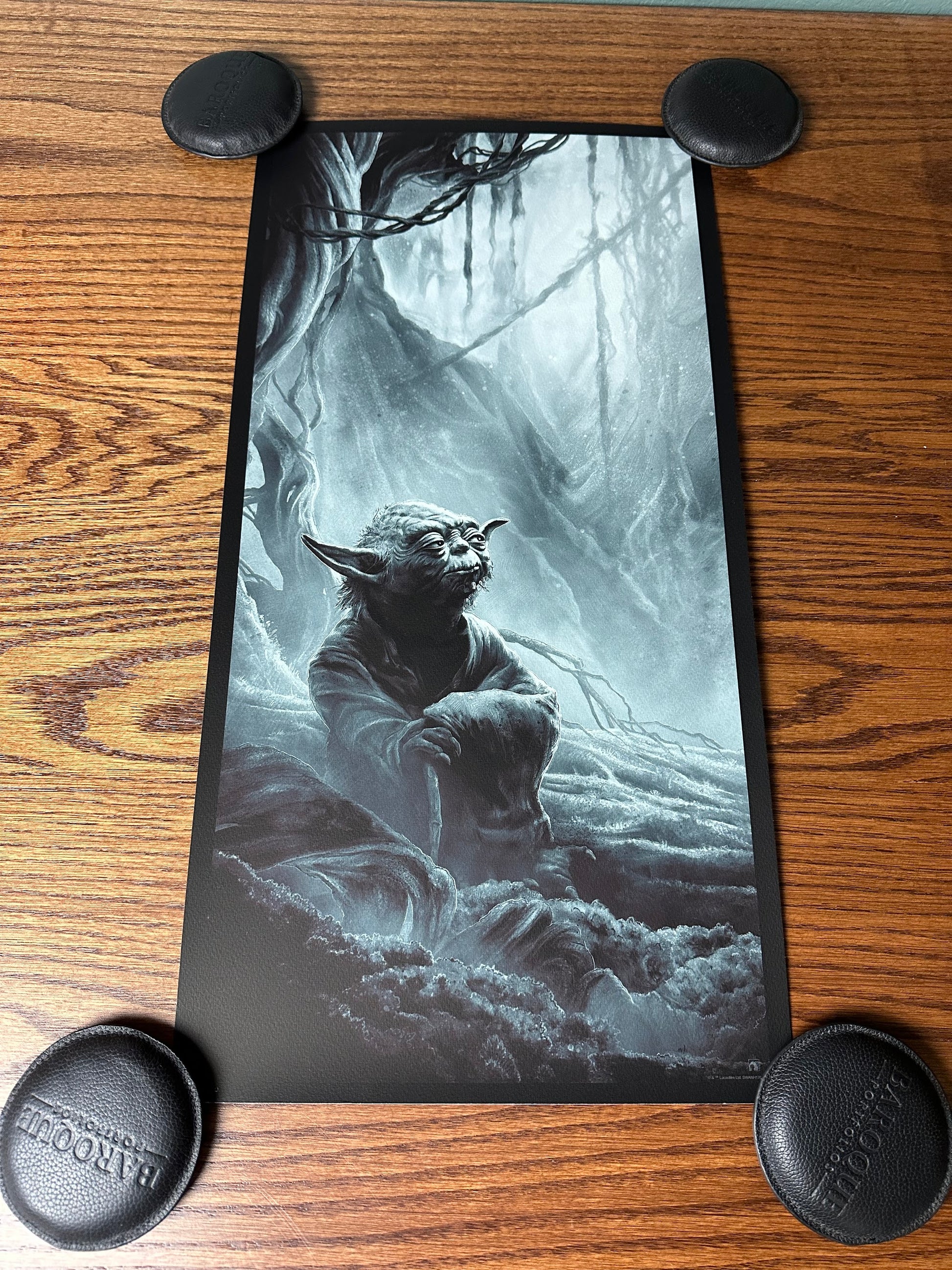 Kevin Wilson - Star Wars Return of the Jedi Art Variant 12x24 movie poster