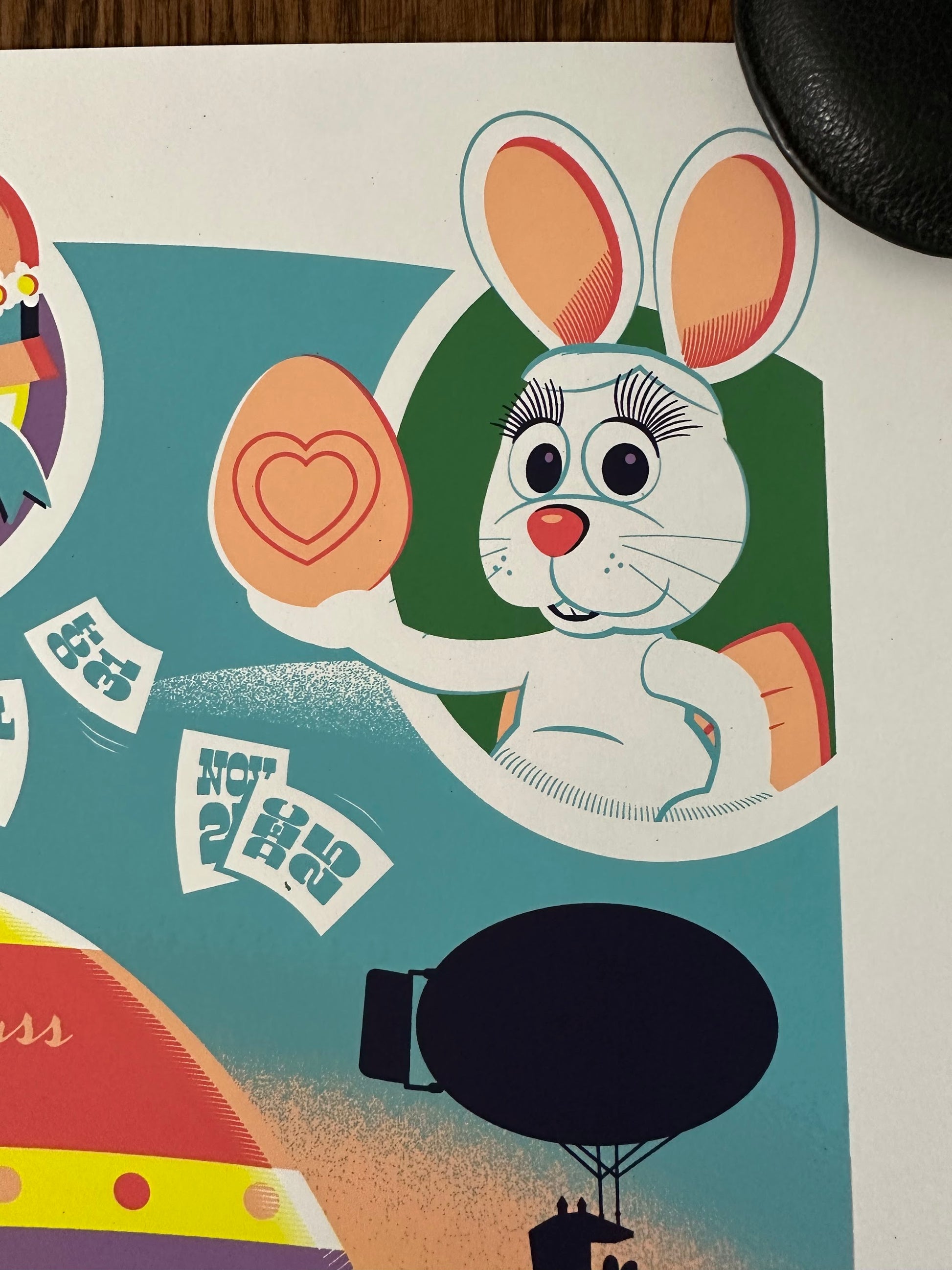 Dave Perillo - Here Comes Peter Cottontail 18x24 movie poster - detail image 5