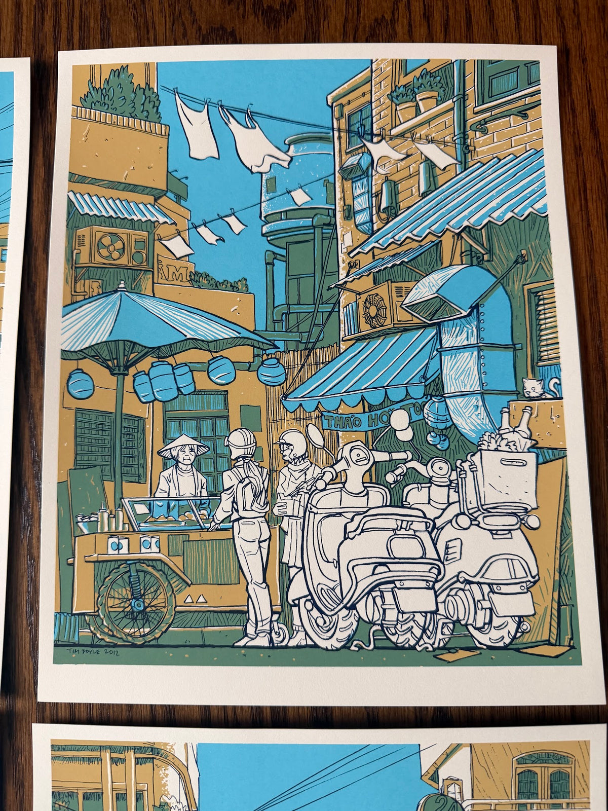 Tim Doyle - Vietnam on Wheels Set - 8x10 - Limited Edition Poster