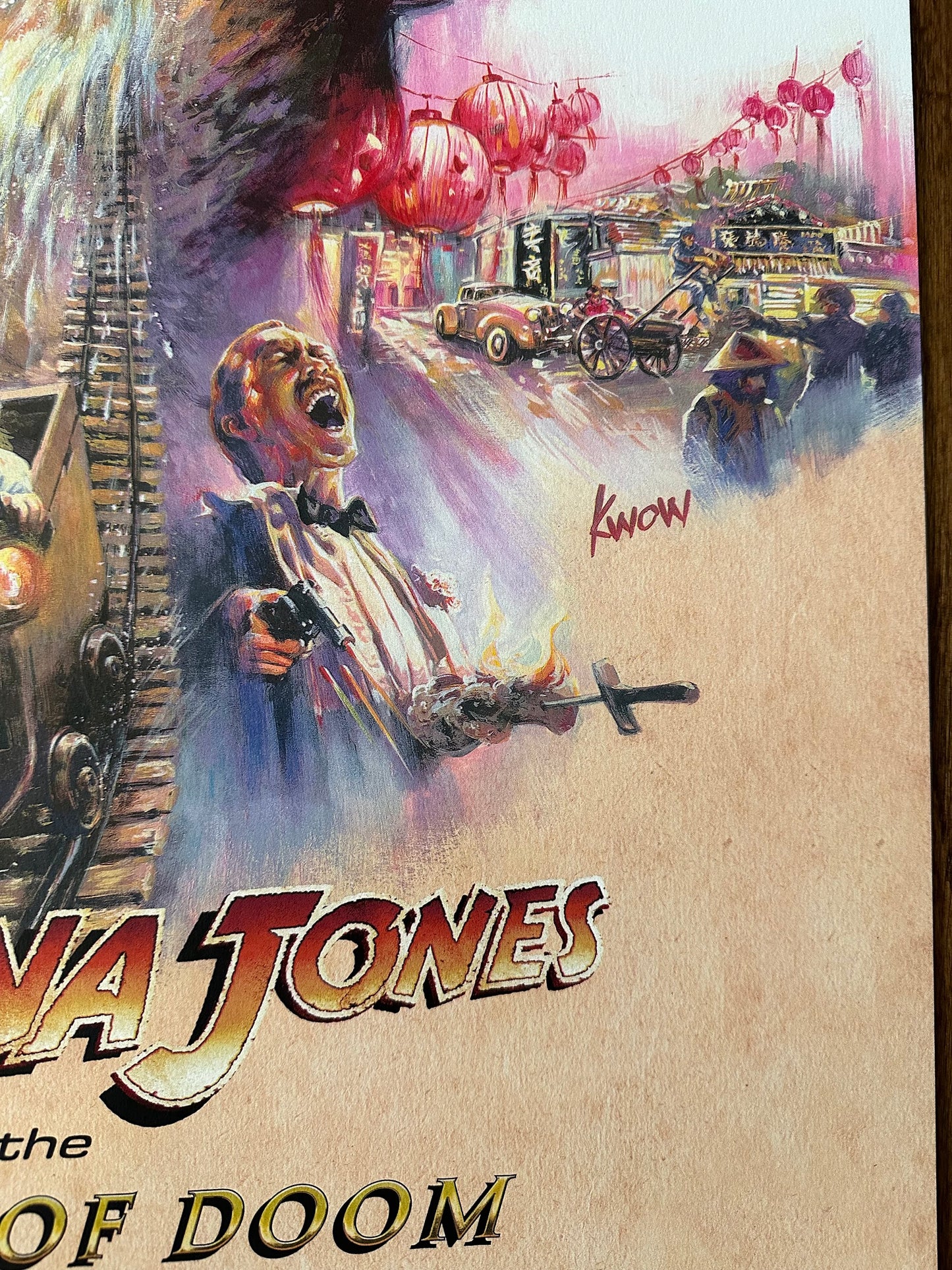 KWow - Indiana Jones Temple of Doom 24x36 movie poster - detail image 6