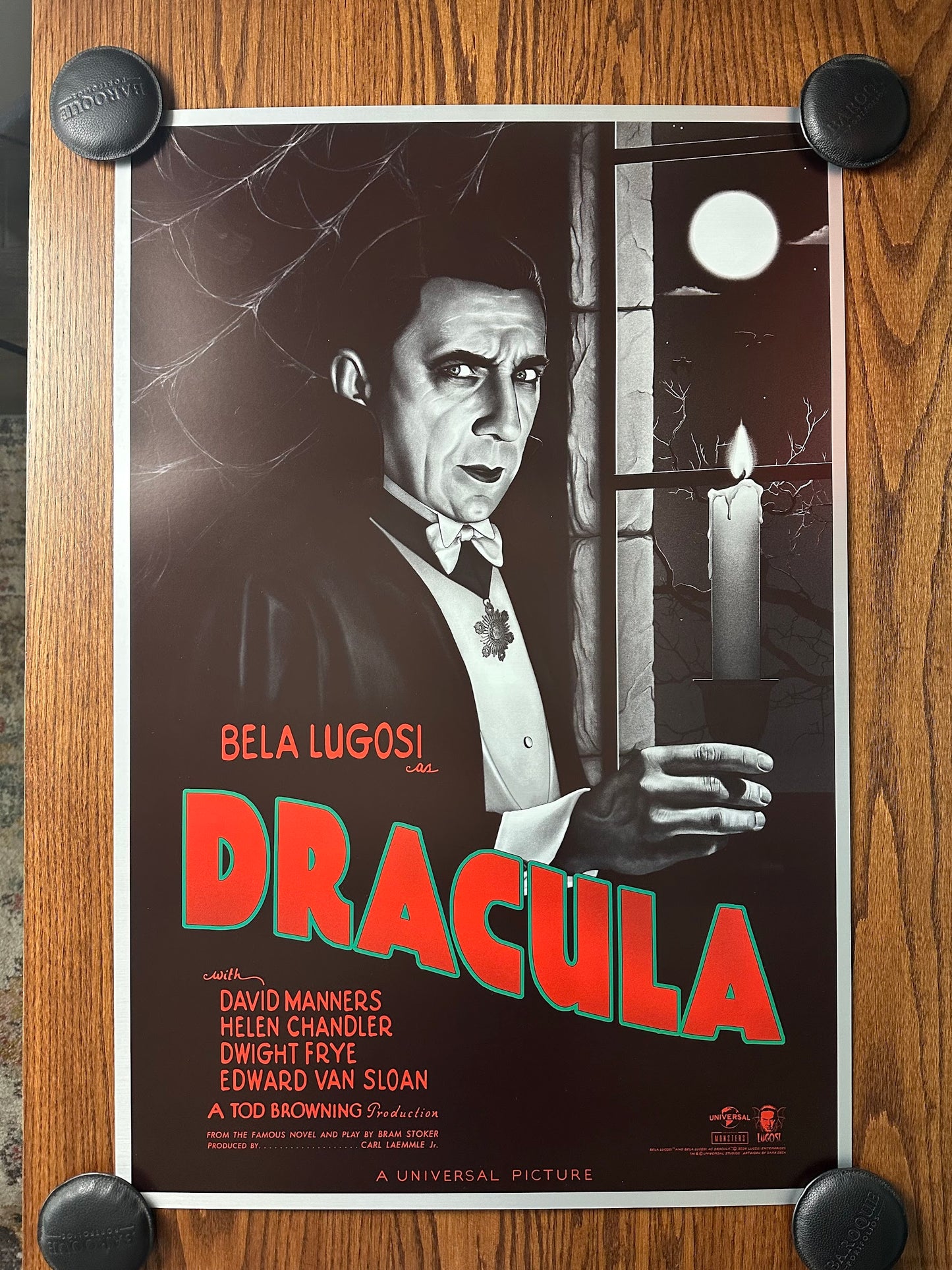 Sara Deck - Universal Monsters Dracula 24x36 movie poster