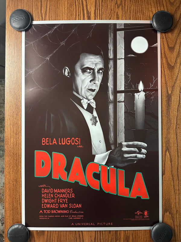 Sara Deck - Universal Monsters Dracula - 24x36 - Limited Edition Poster