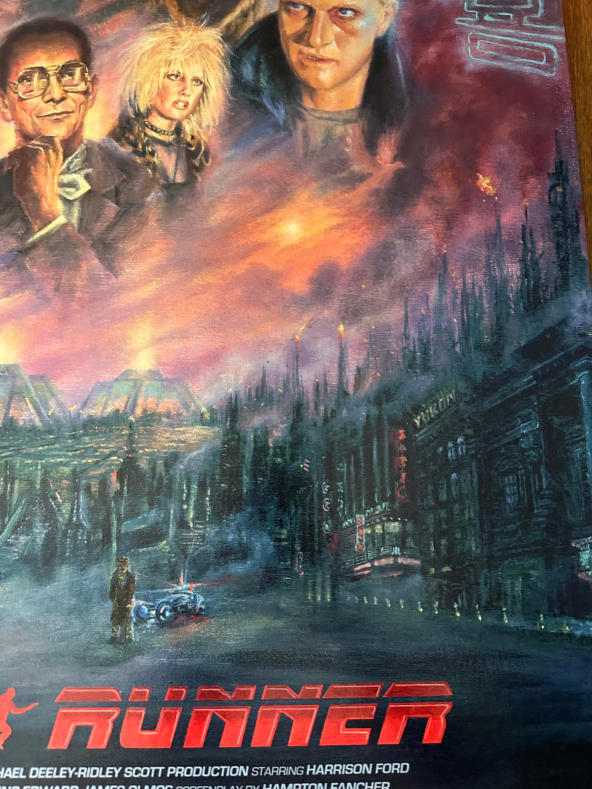 Gustavo Baroni - Blade Runner 24x36 movie poster - detail image 5