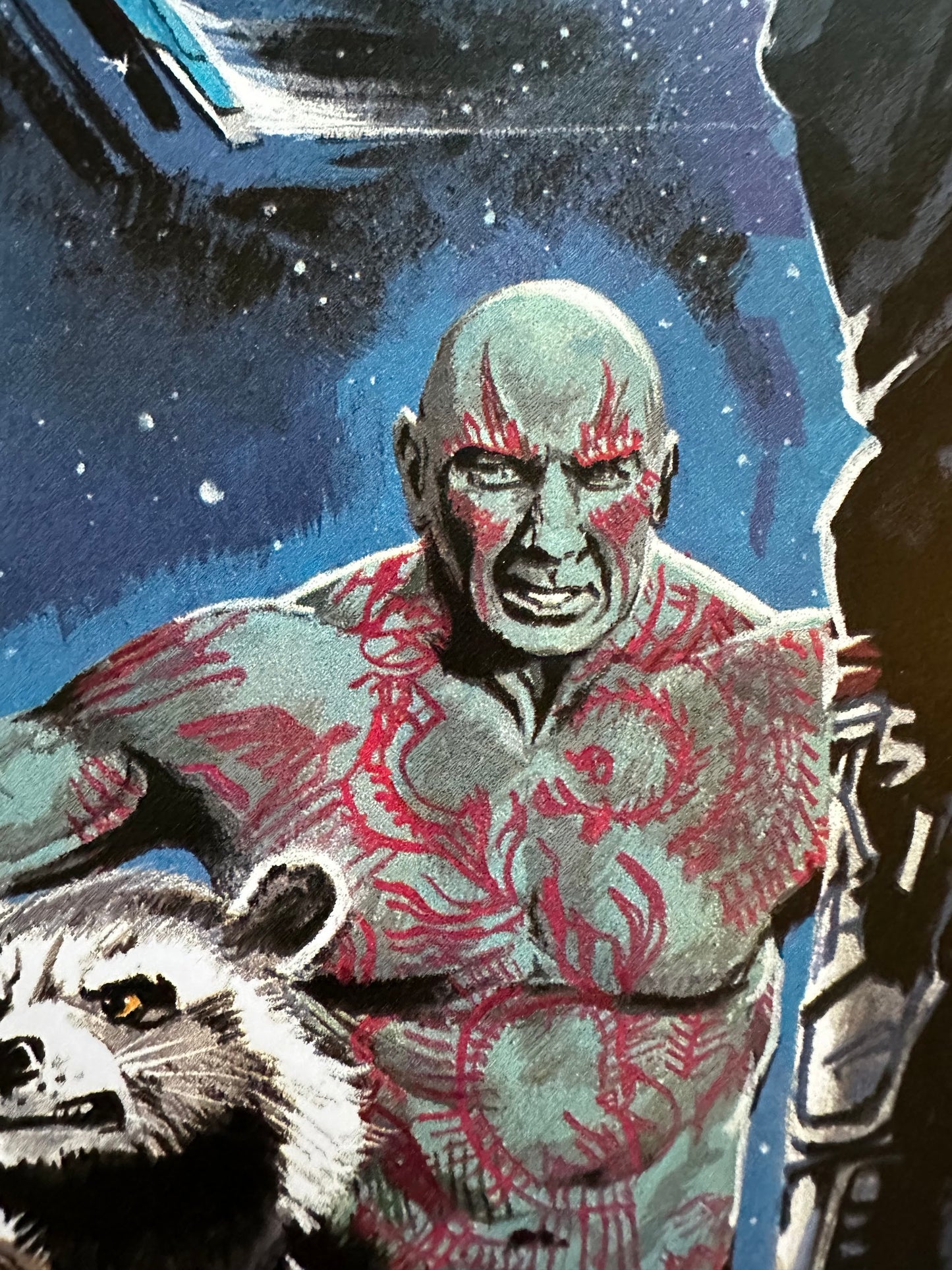 Paul Mann - Guardians of the Galaxy Black 24x36 movie poster - detail image 9
