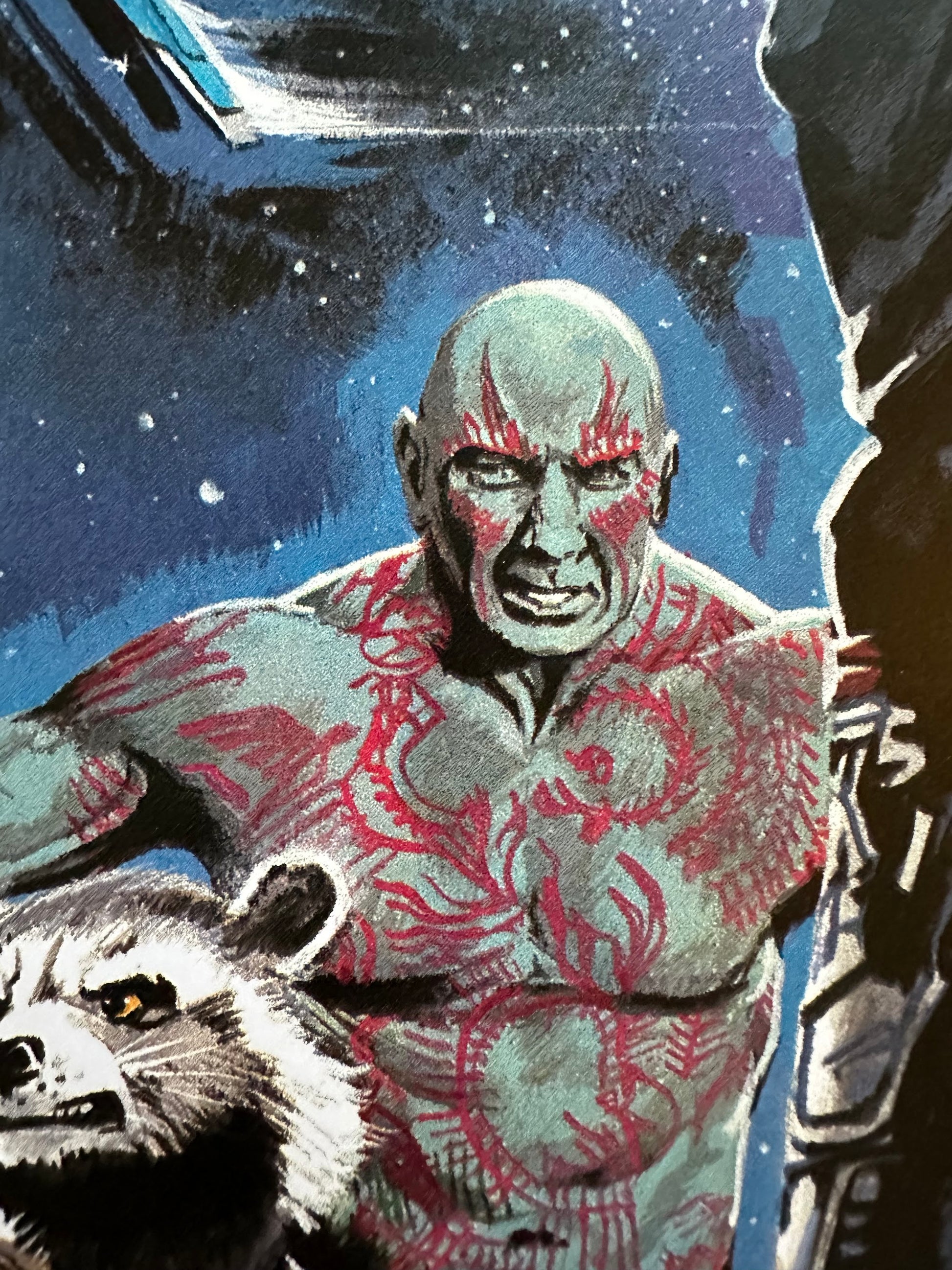 Paul Mann - Guardians of the Galaxy Black 24x36 movie poster - detail image 9
