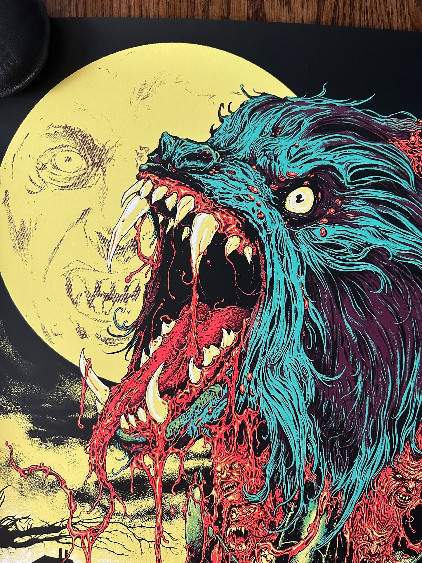 Mark Richards – An American Werewolf in London, 18 x 24 in, art print, image 2