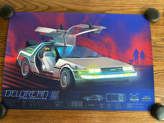 Kevin Tong - Back to the Future 36x24 movie poster