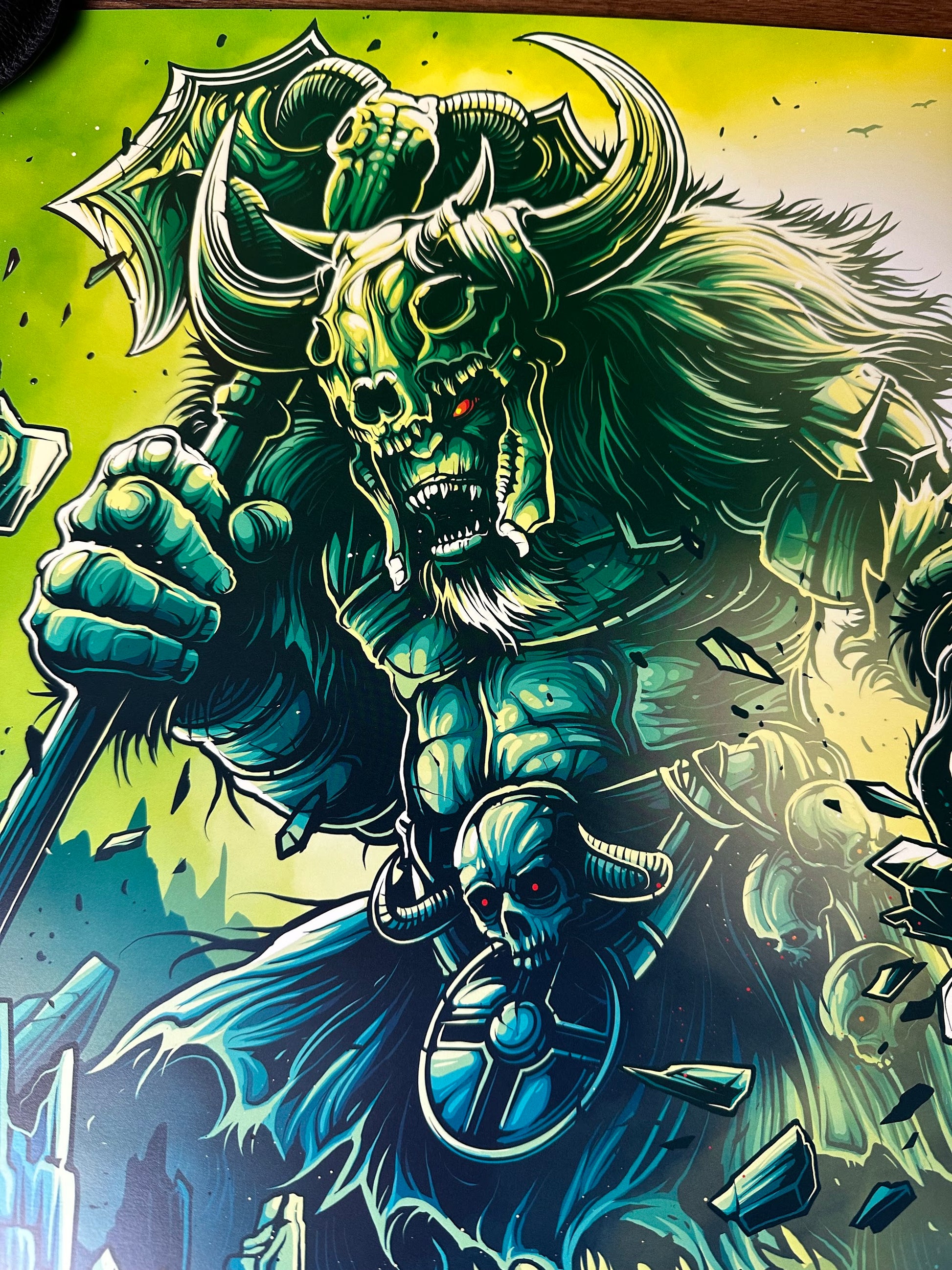 Dan Mumford - Dungeons and Dragons Dark Alliance 18x24 movie poster - detail image 2