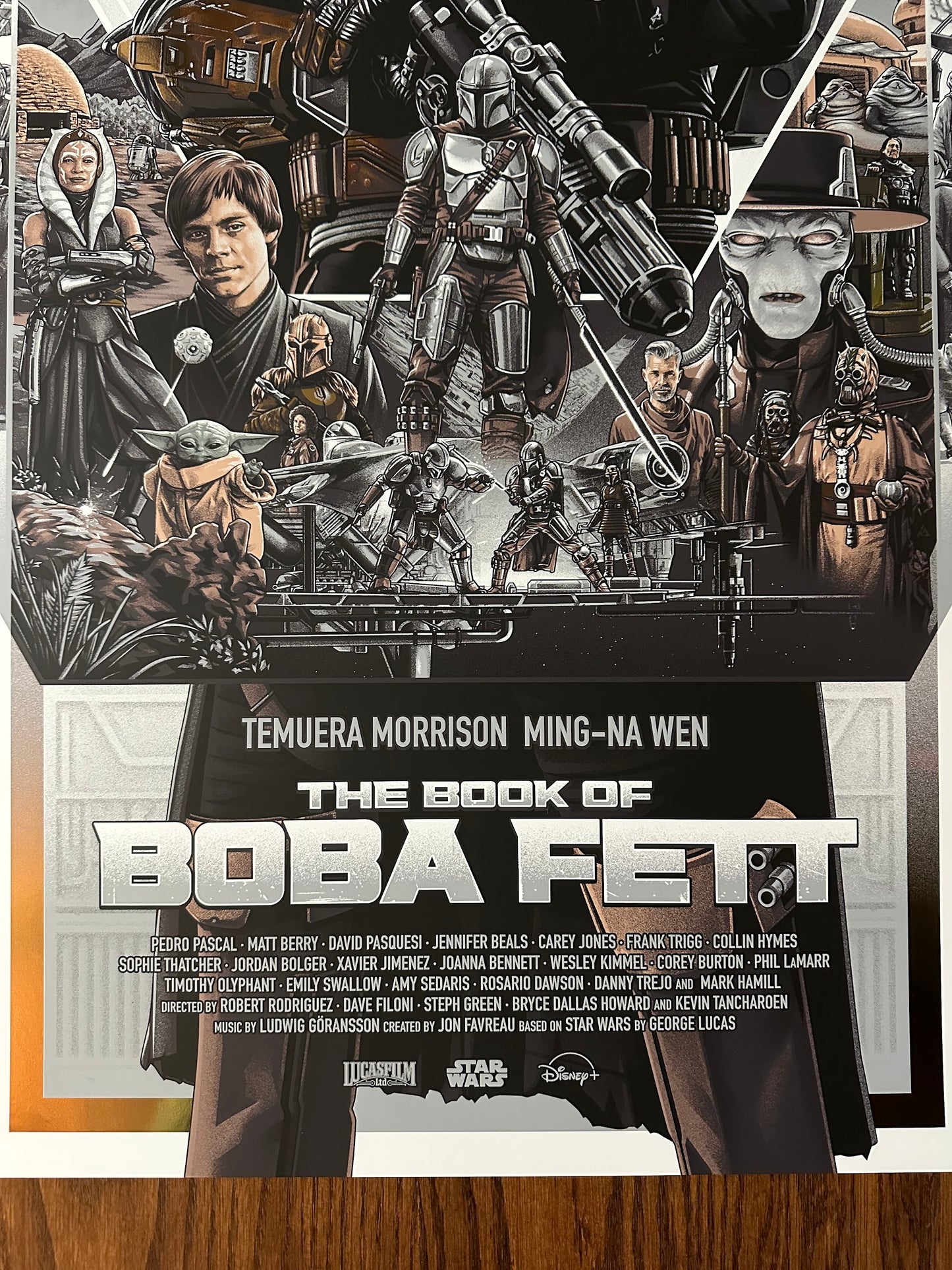 Amien Juugo - The Book of Boba Fett Variant 24x36 movie poster - detail image 7