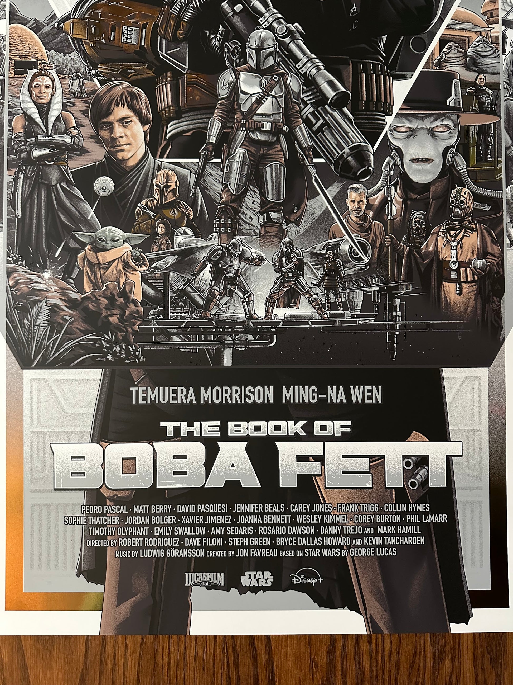 Amien Juugo - The Book of Boba Fett Variant 24x36 movie poster - detail image 7