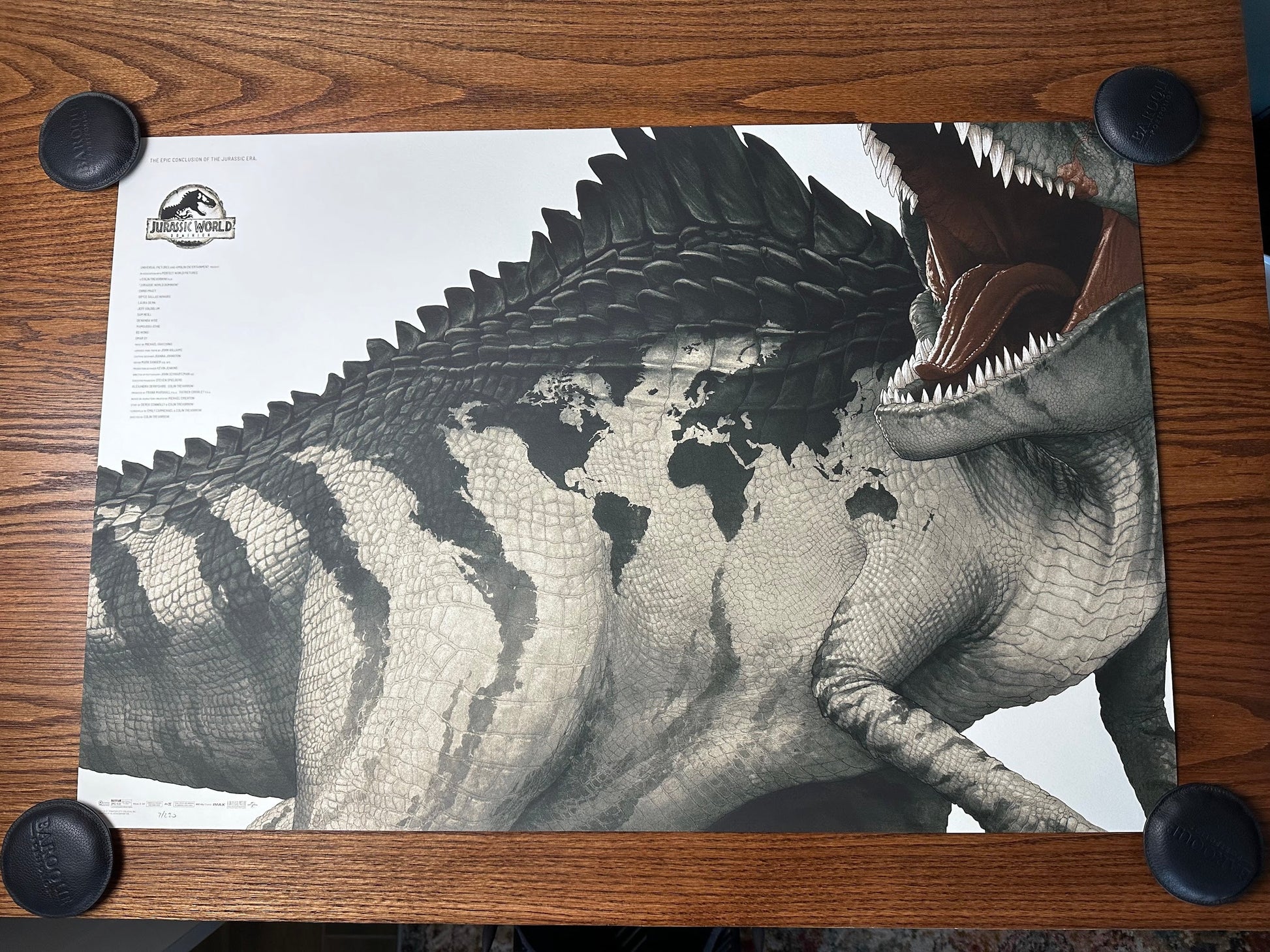Phantom City Creative - Jurassic World Dominion 36x24 movie poster