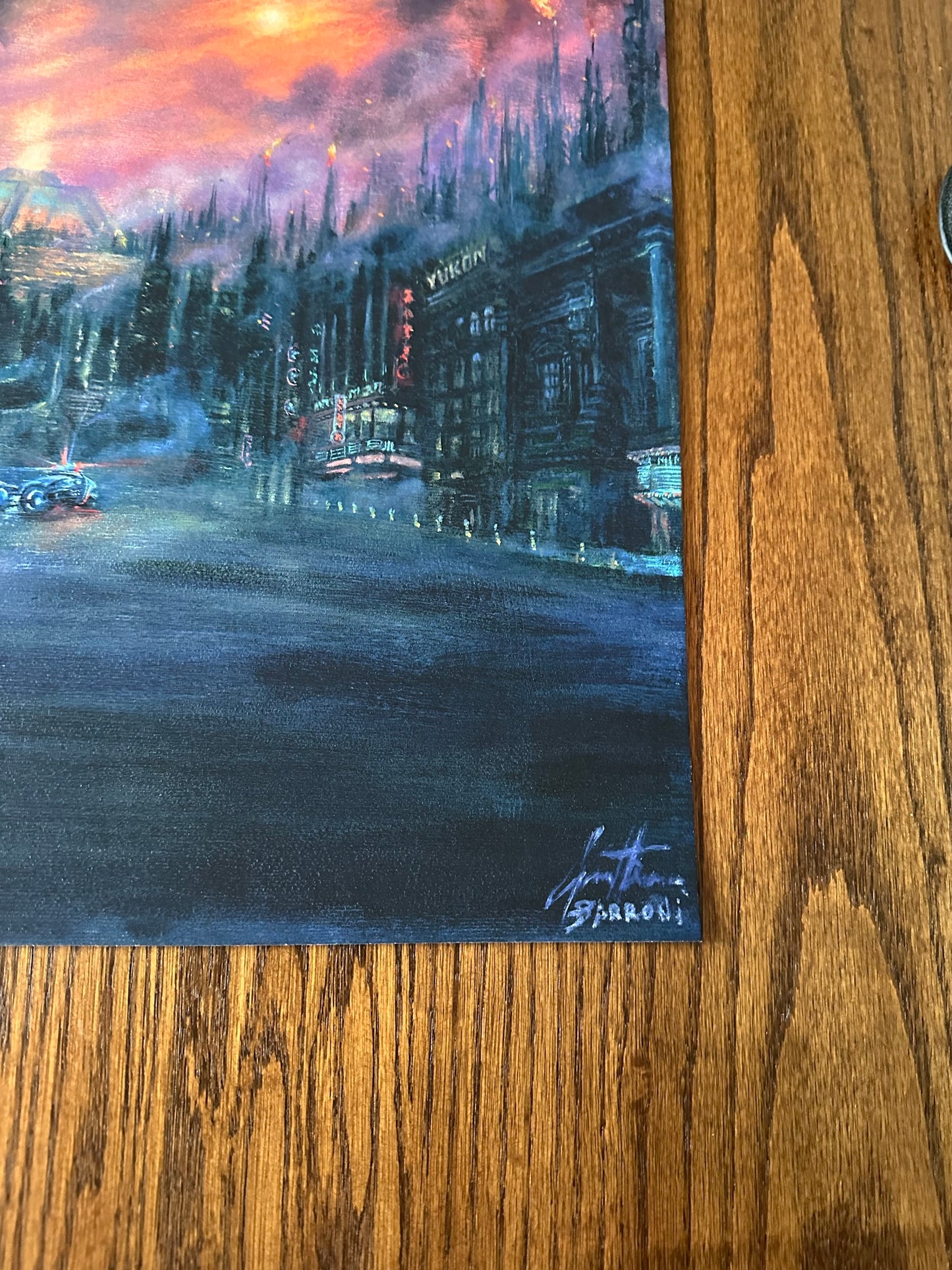 Gustavo Barroni - Blade Runner Art Variant 24x36 movie poster - detail image 8