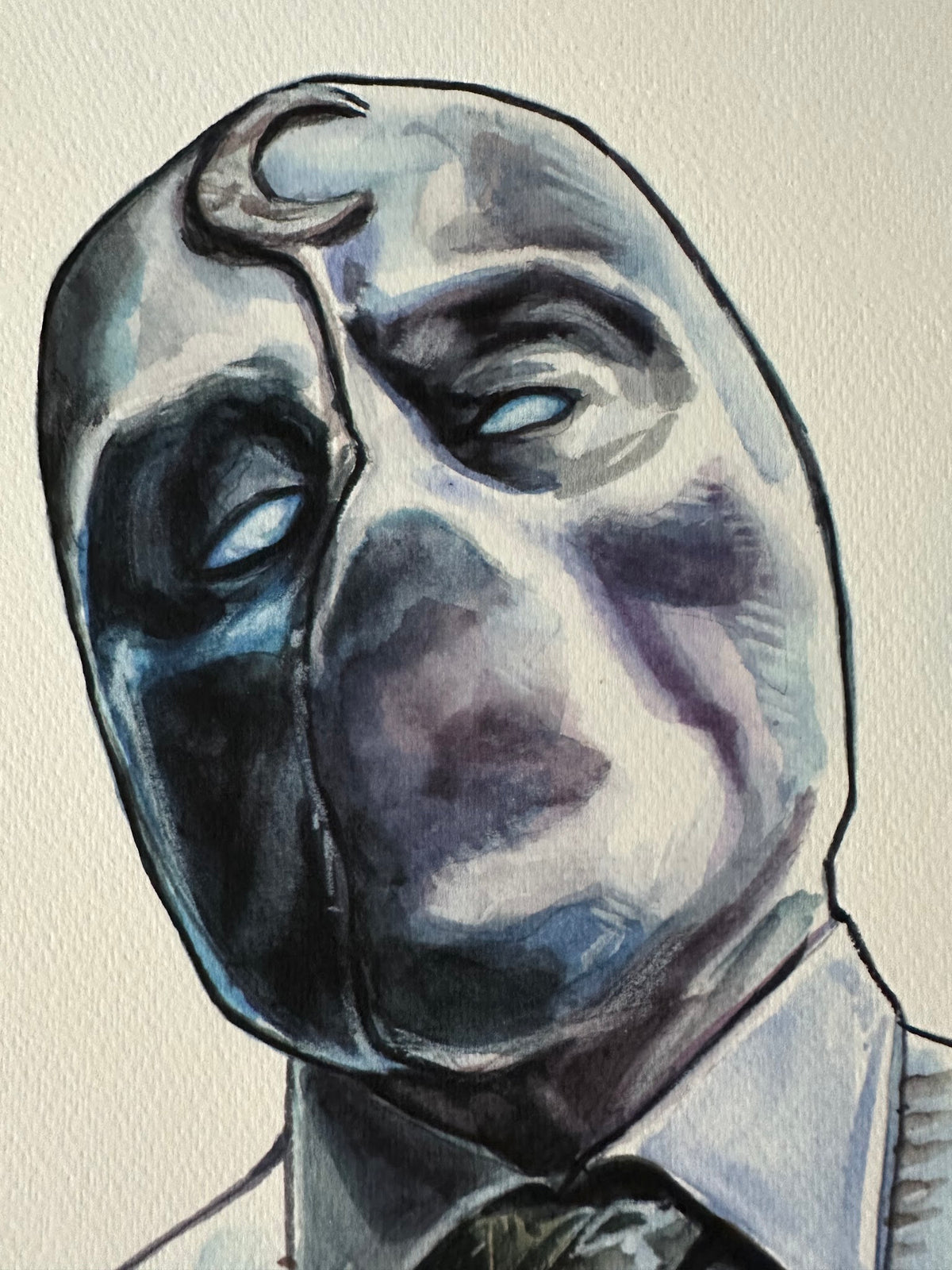 Tim Doyle - Shiny Objects Moon Knight - 12x16 - Limited Edition Print