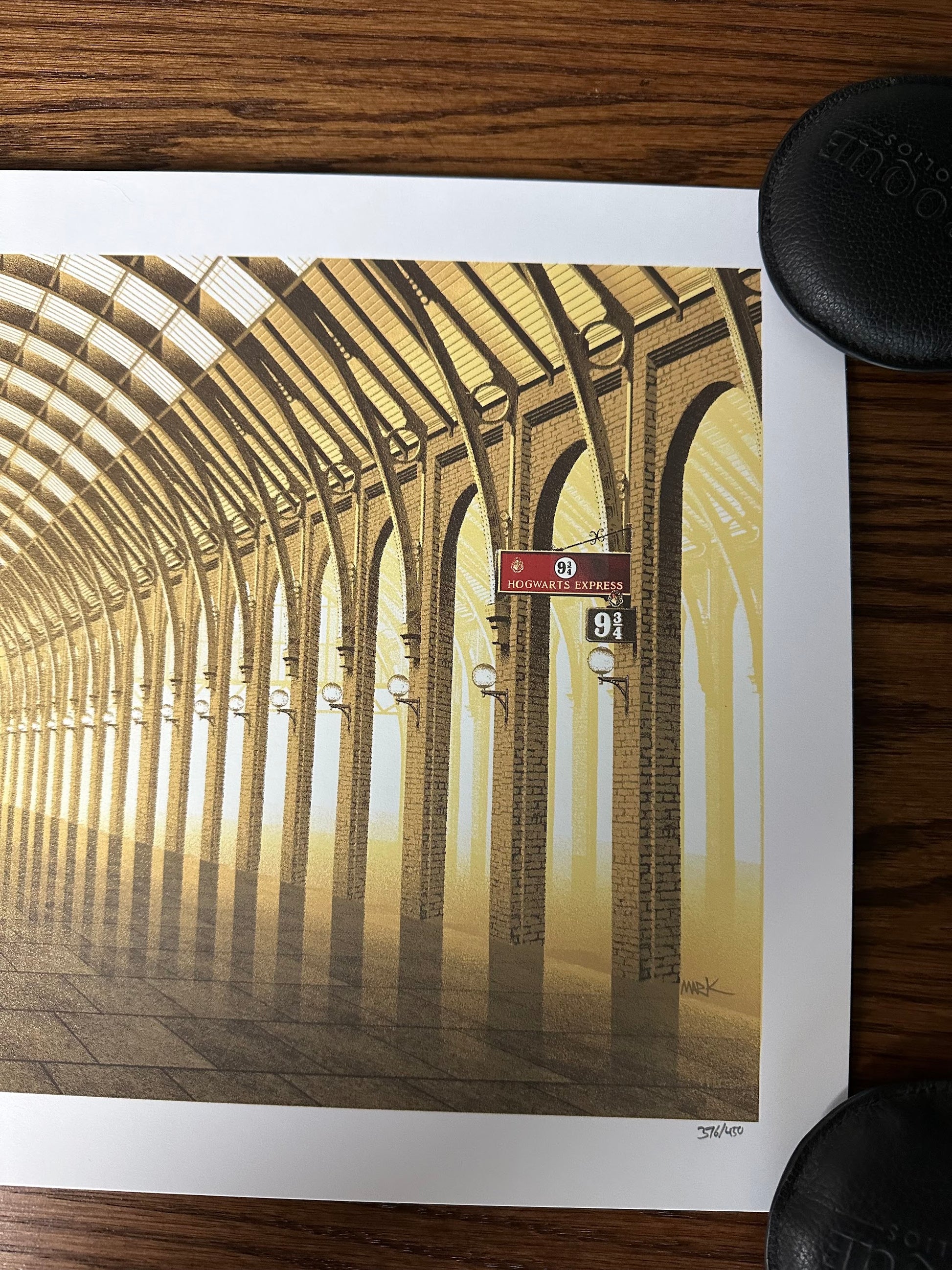 Mark Englert - Harry Potter Platform 9 3/4 GID 36x12 movie poster - detail image 5