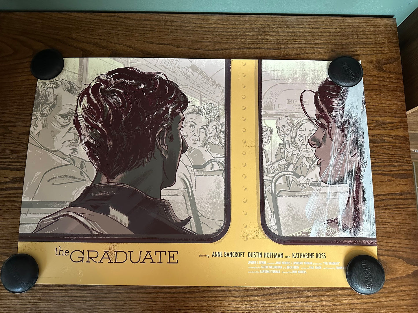 Anne Benjamin - The Graduate 36x24 movie poster