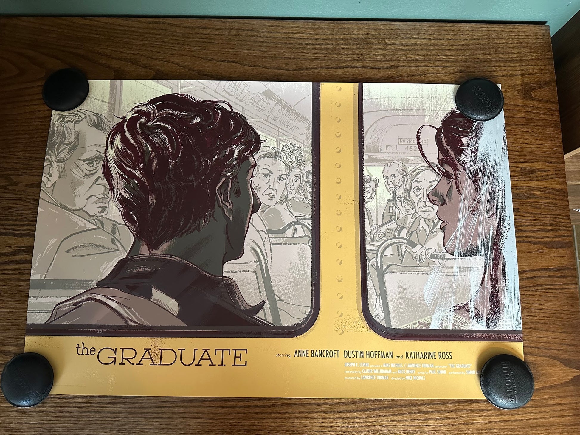 Anne Benjamin - The Graduate 36x24 movie poster