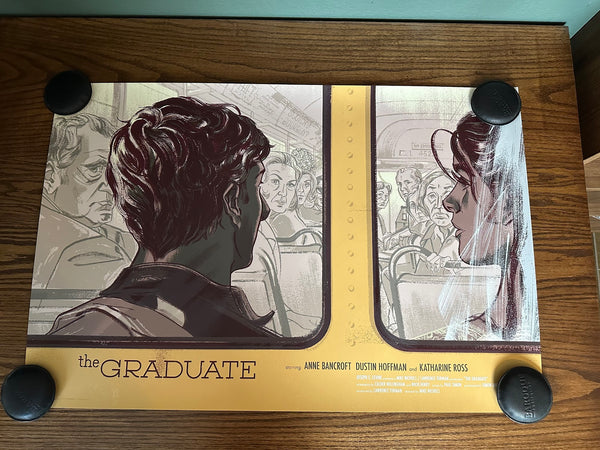 Anne Benjamin - The Graduate Limited Edition Movie Poster Art Print - 36 x 24