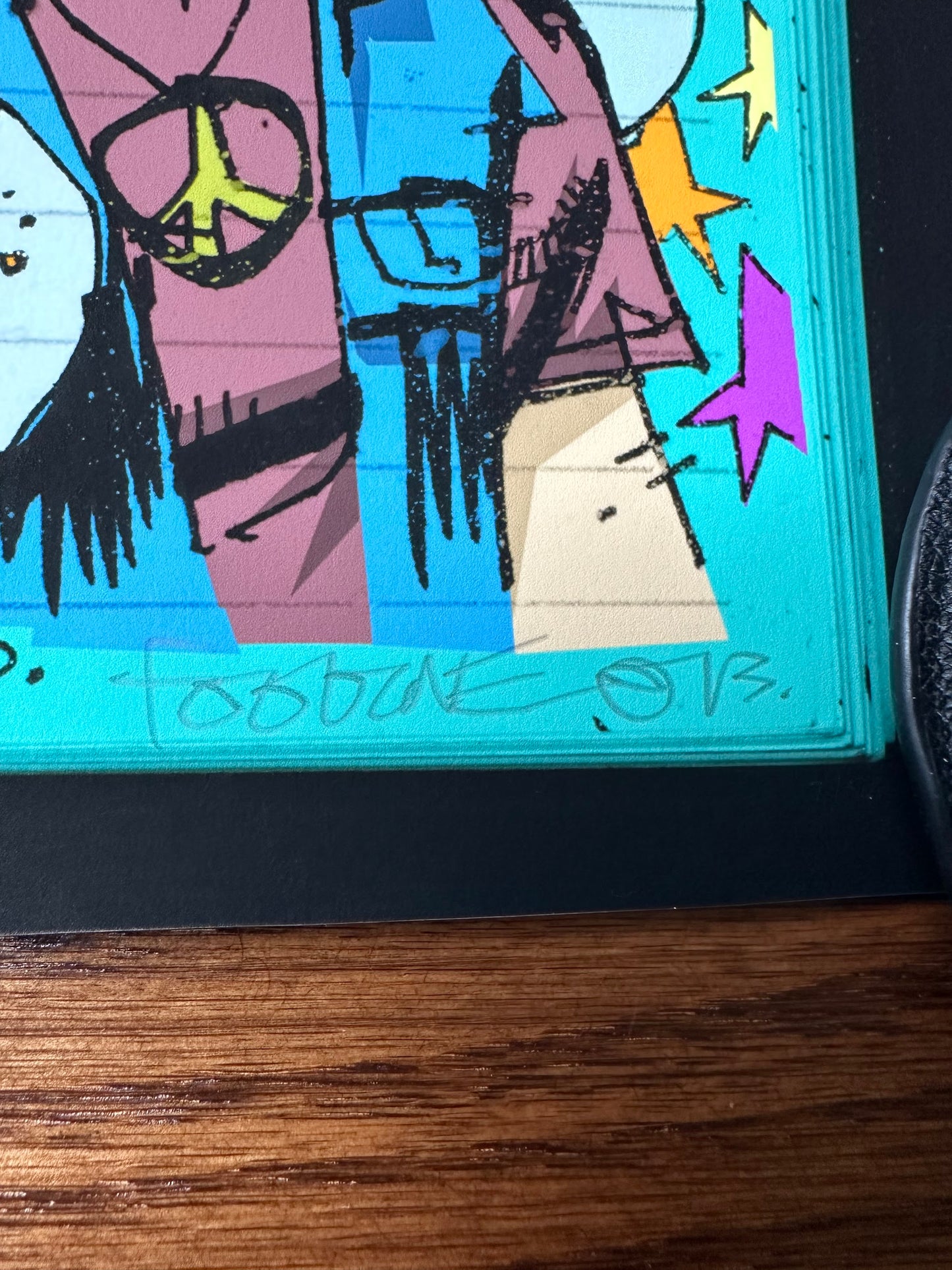 Jim Mahfood - Cheech & Chong 12x16 art print - detail image 4