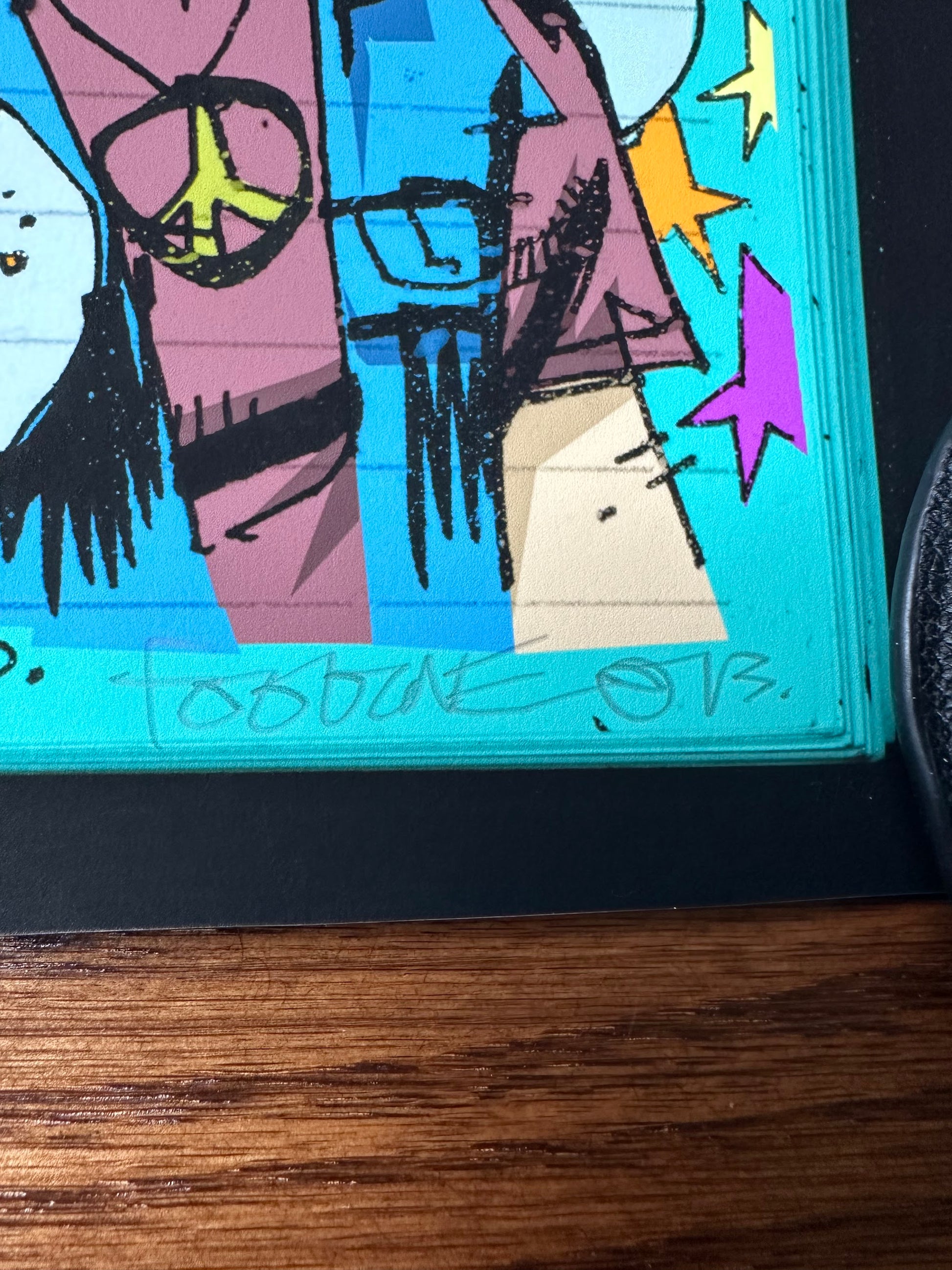 Jim Mahfood - Cheech & Chong 12x16 art print - detail image 4