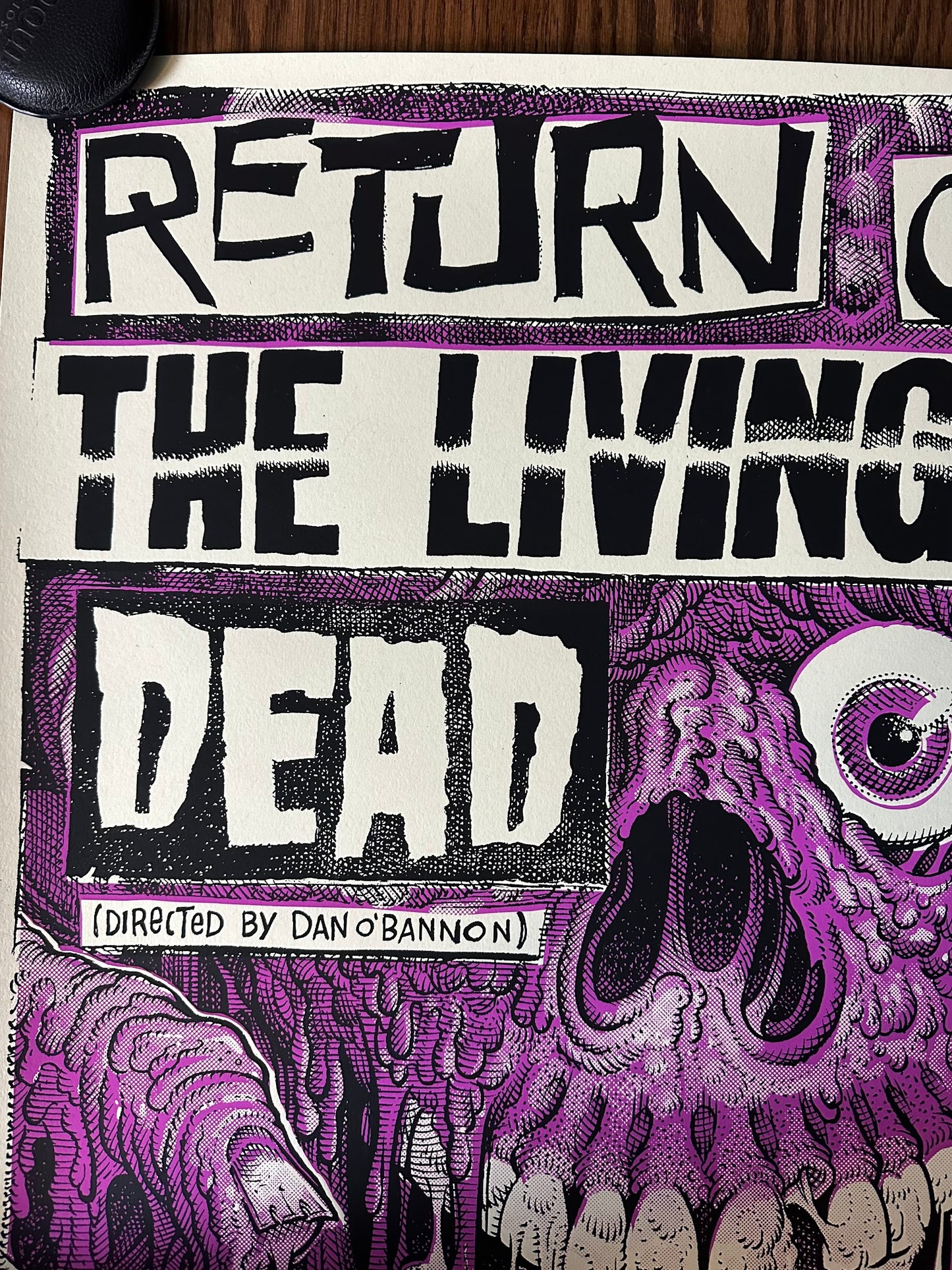 Florian Bertmer - Return of the Living Dead 24x36 movie poster - detail image 2