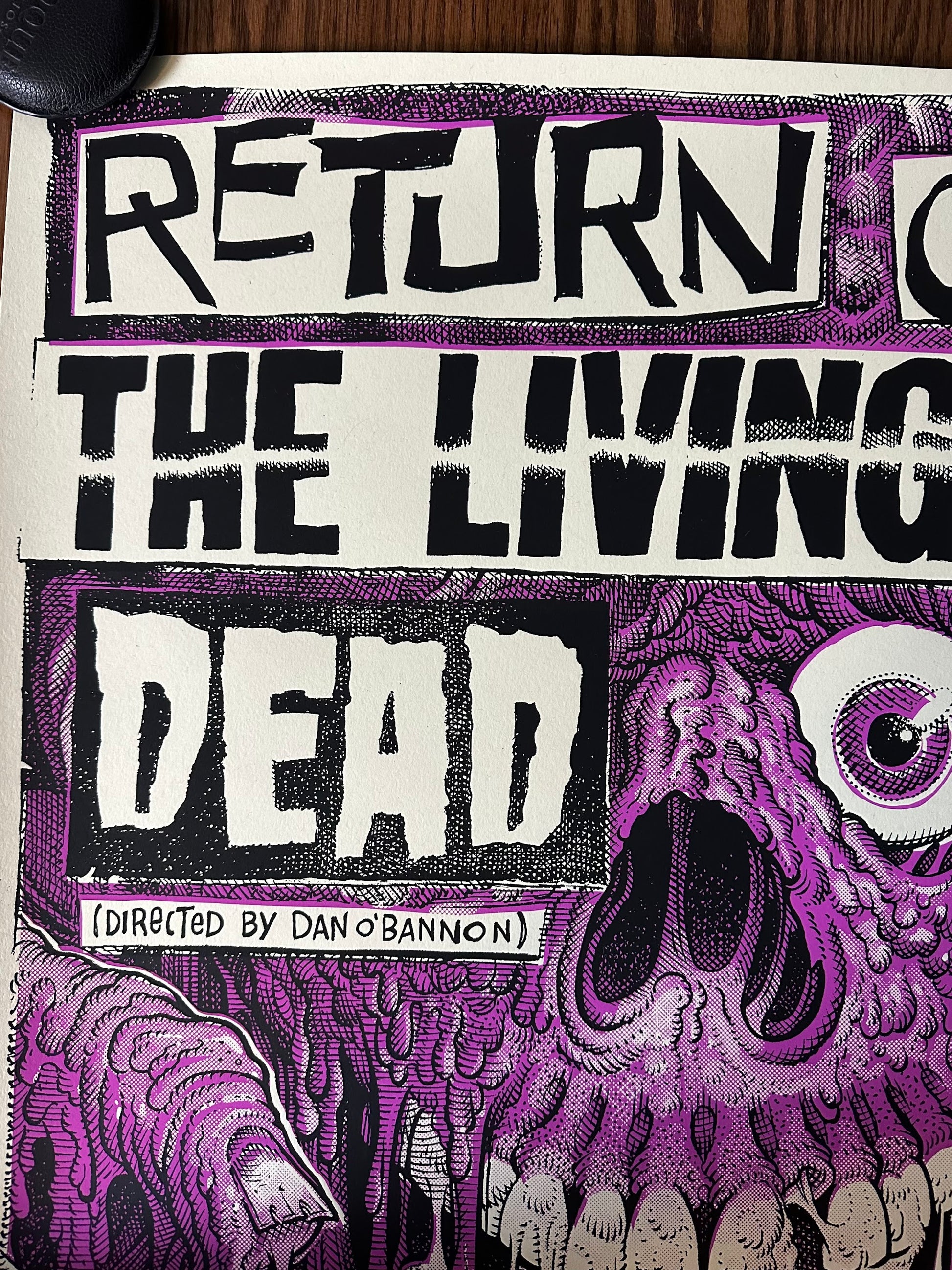 Florian Bertmer - Return of the Living Dead 24x36 movie poster - detail image 2