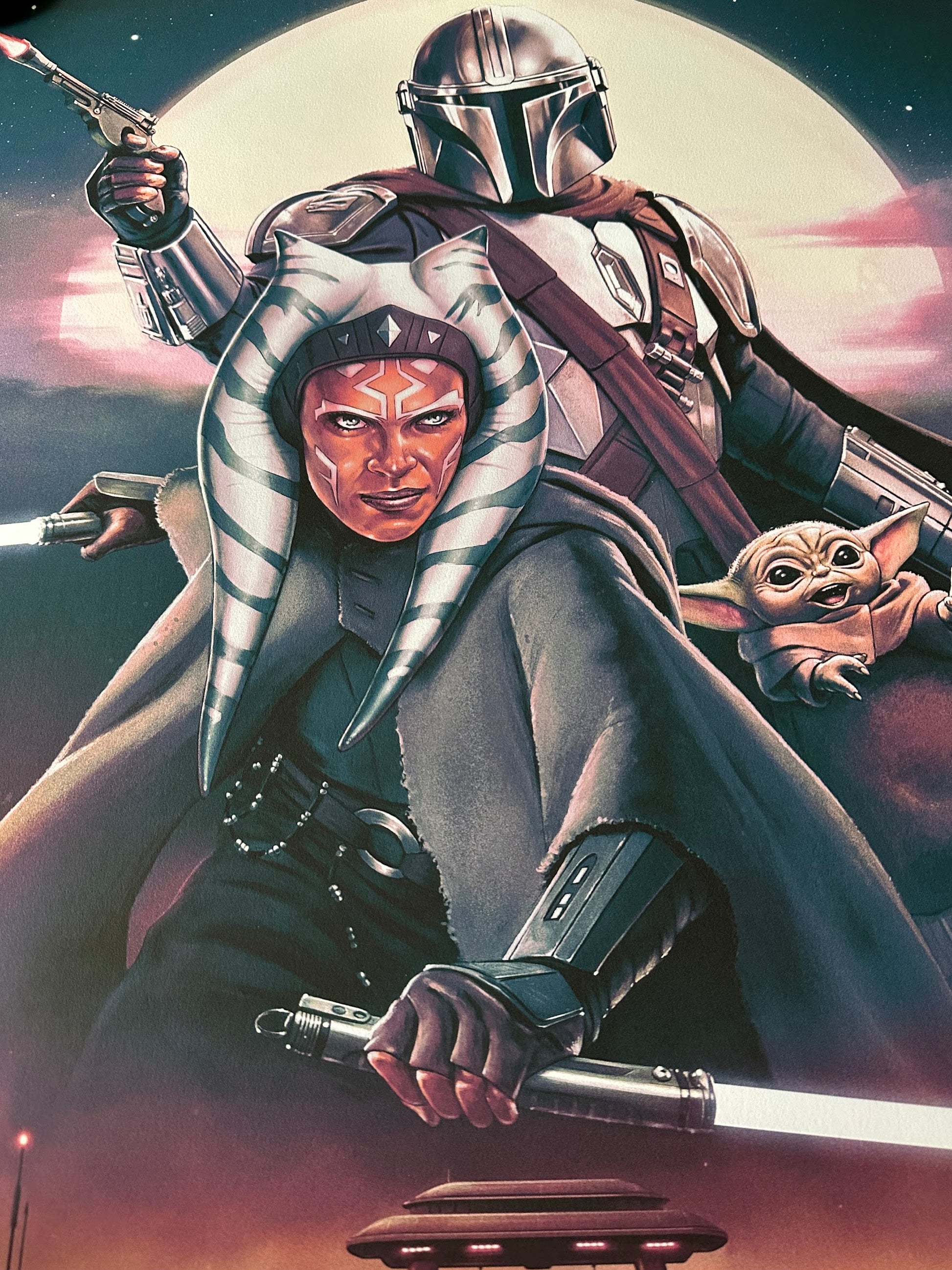 Tom Walker - The Mandalorian 24x36 movie poster - detail image 4