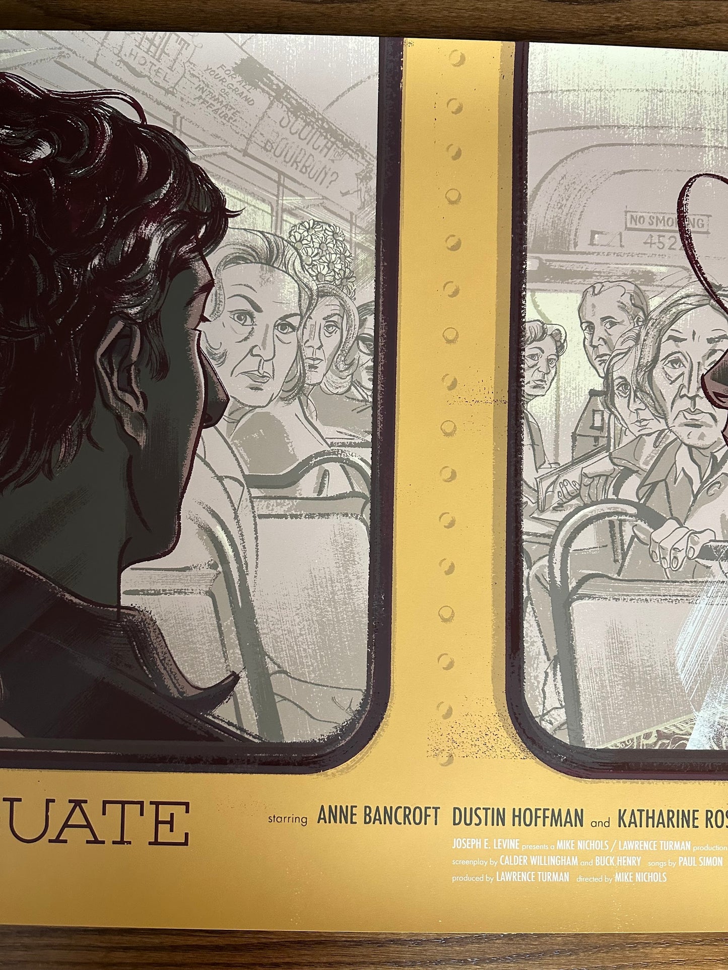 Anne Benjamin - The Graduate 36x24 movie poster - detail image 3