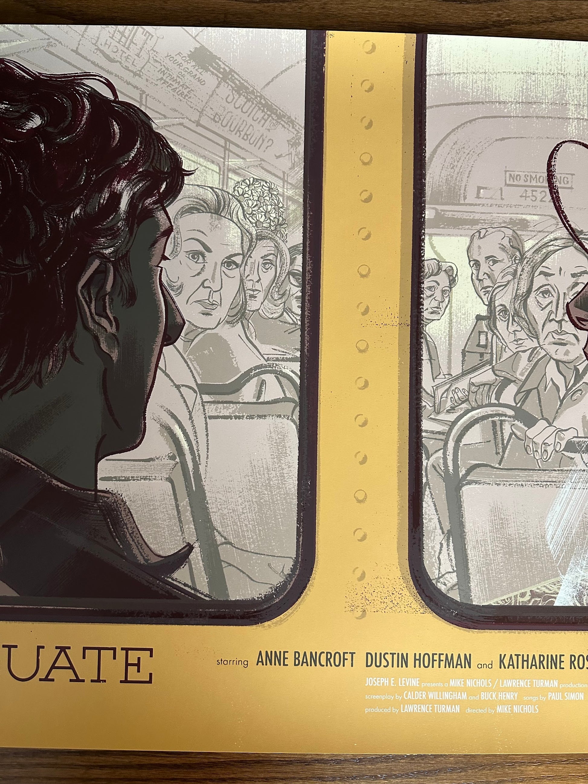 Anne Benjamin - The Graduate 36x24 movie poster - detail image 3