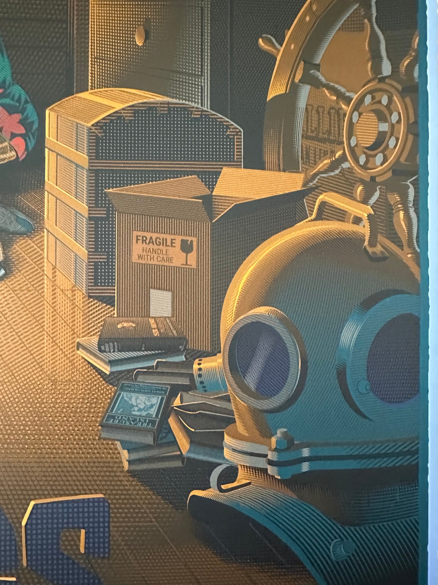 Laurent Durieux - The Goonies 24x36 movie poster - detail image 6