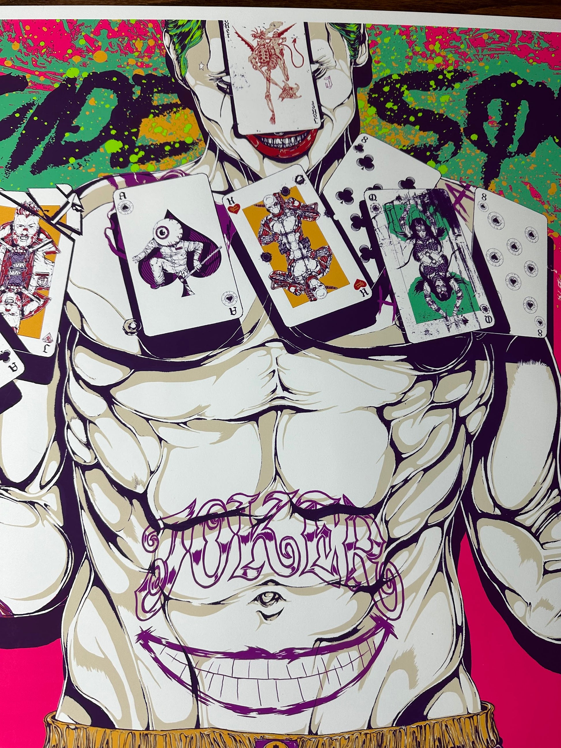 Boneface - Suicide Squad 36x24 movie poster - detail image 2