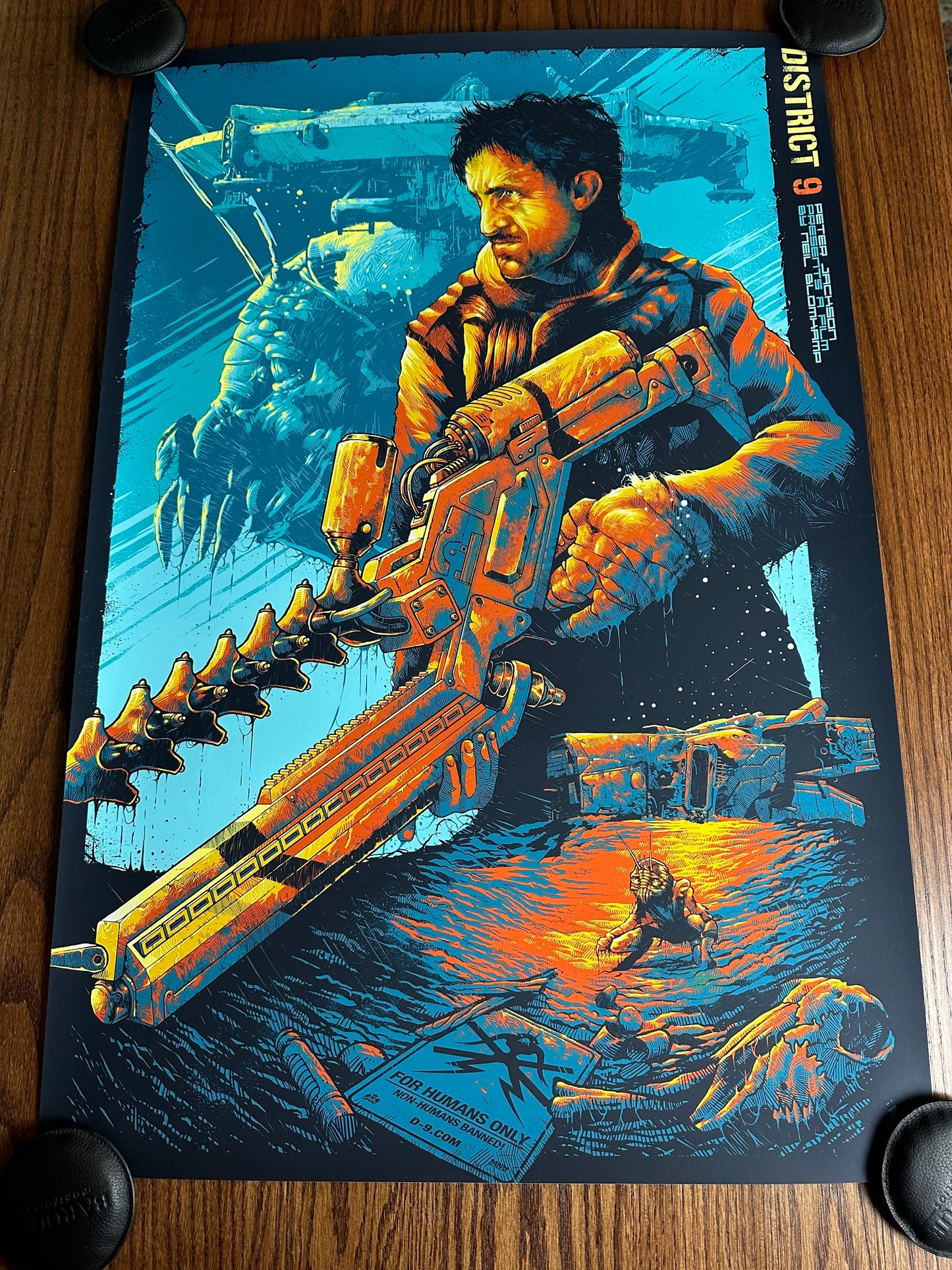 Luke Preece - District 9 24x36 movie poster