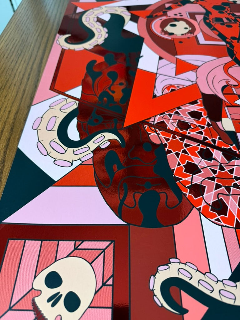 Murugiah - Doctor Strange Multiverse of Madness Red Foil Variant - 24x36 - Limited Edition Poster
