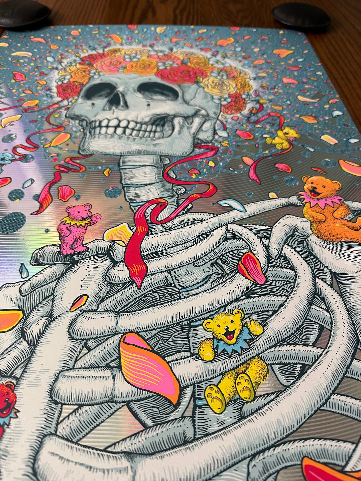 Max Wesoloski - Grateful Dead Rainbow Swirl Foil 18x24 movie poster - detail image 5