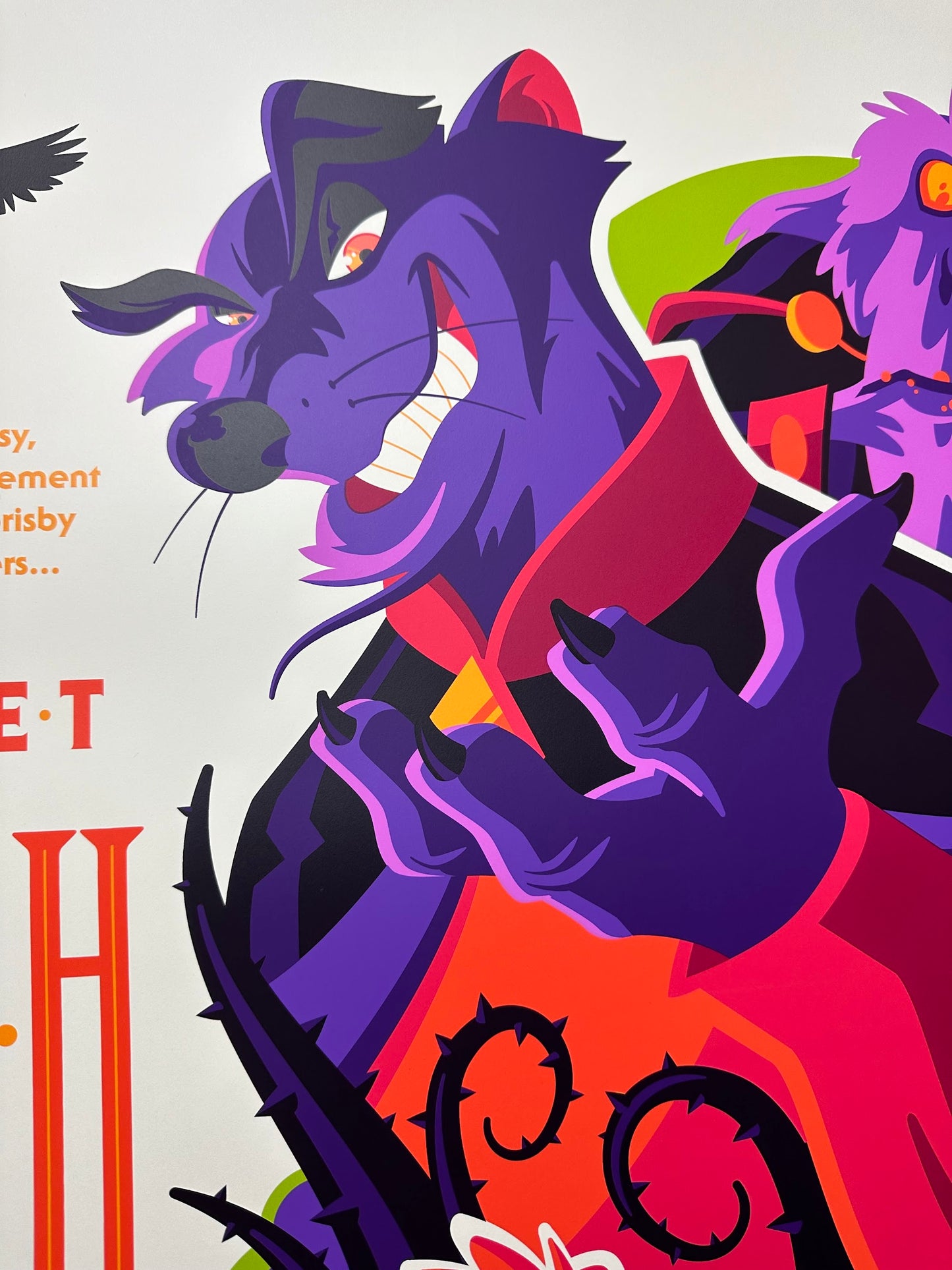 Tom Whalen - The Secret of Nimh 24x36 movie poster - detail image 7