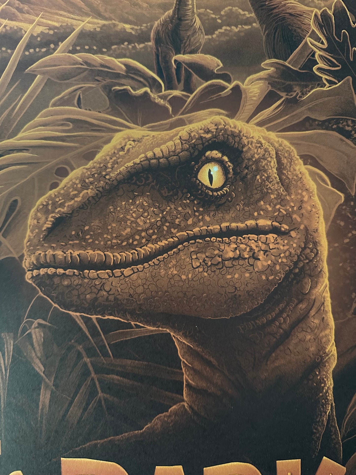 Patrick Connan - Jurassic Park 24x36 movie poster - detail image 3